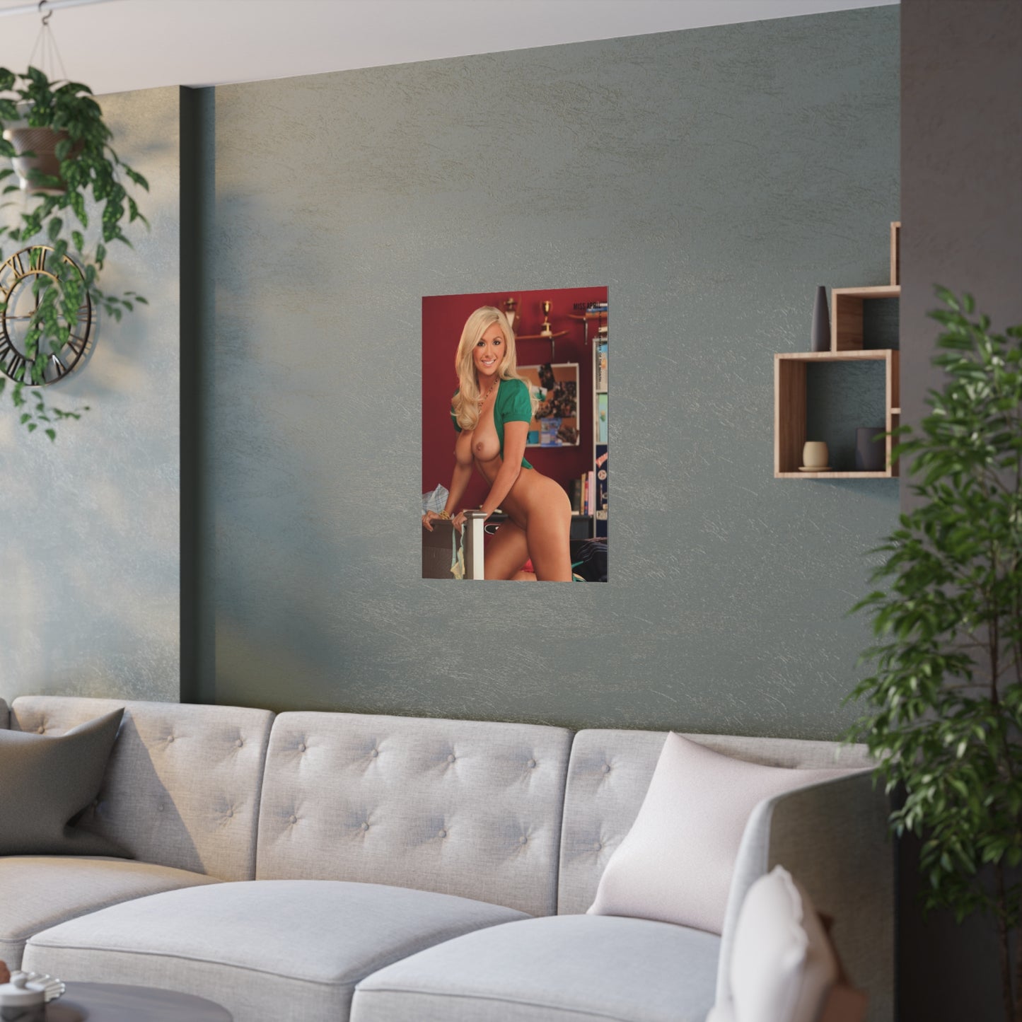 Satin Posters (210gsm) Playmate April 2010 Amy Leigh Andrews