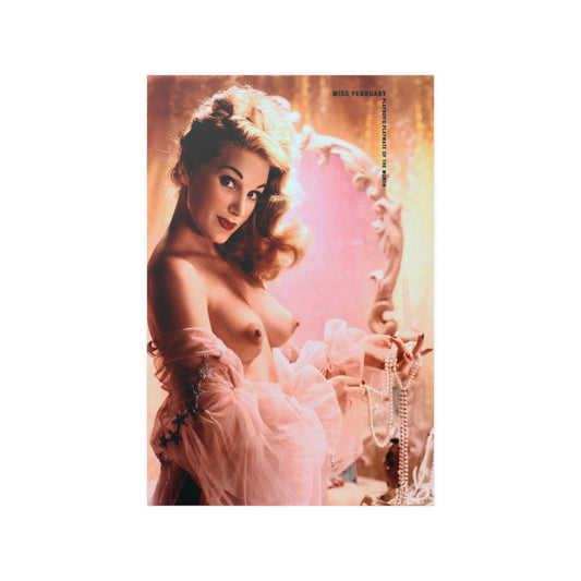 Satin Posters (210gsm) Playmate February 1954 Margaret Scott