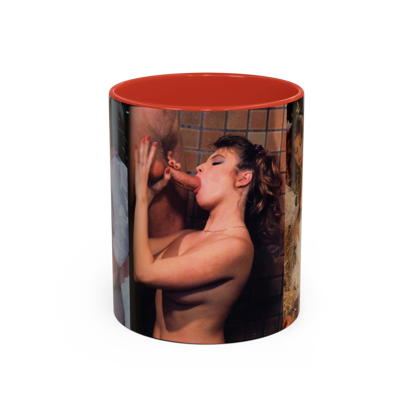 Accent Coffee Mug (11, 15oz) Retro Porn Star Traci Lords