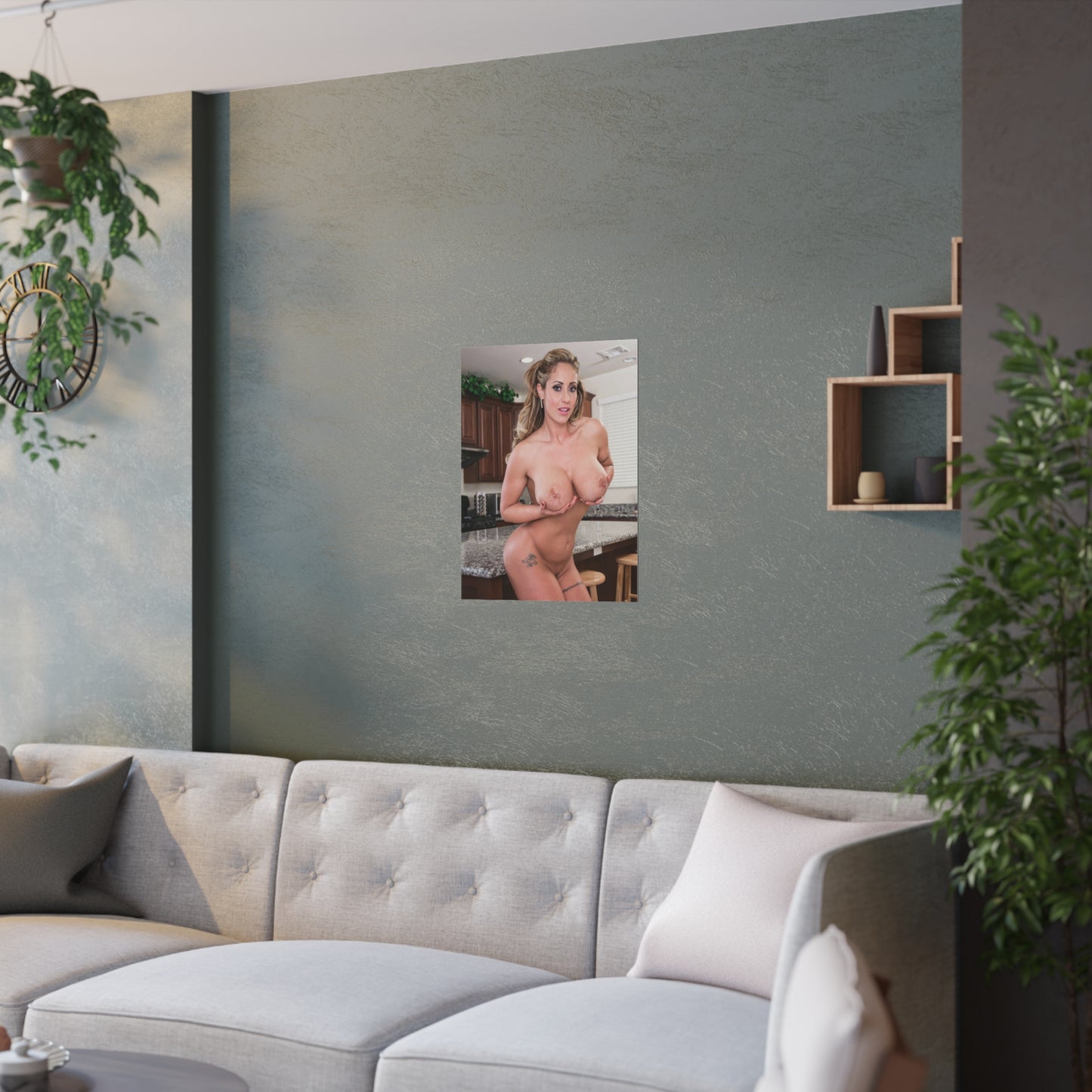 Satin Posters (210gsm) Eva Notty Nude