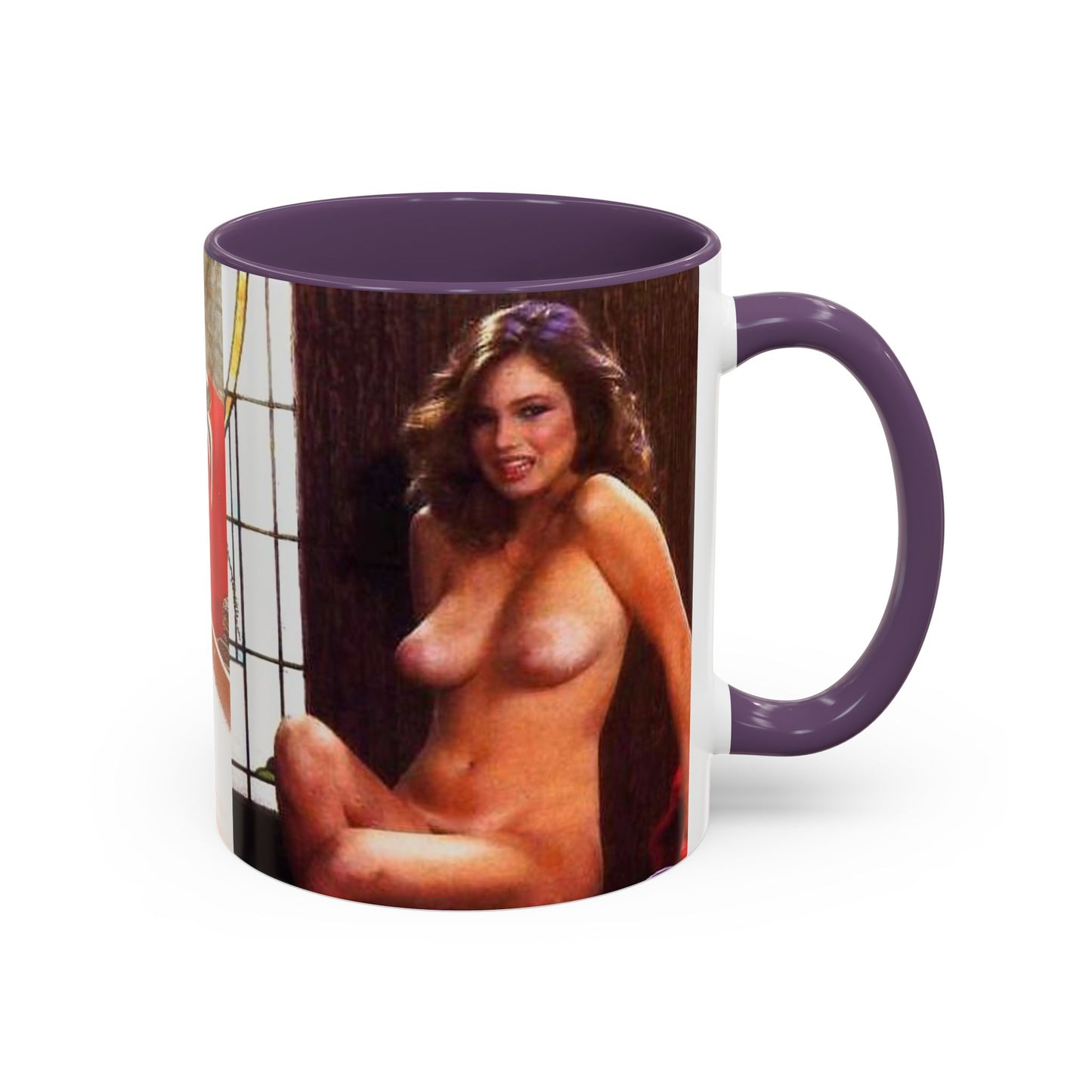 Accent Coffee Mug (11, 15oz) Traci Lords Nude