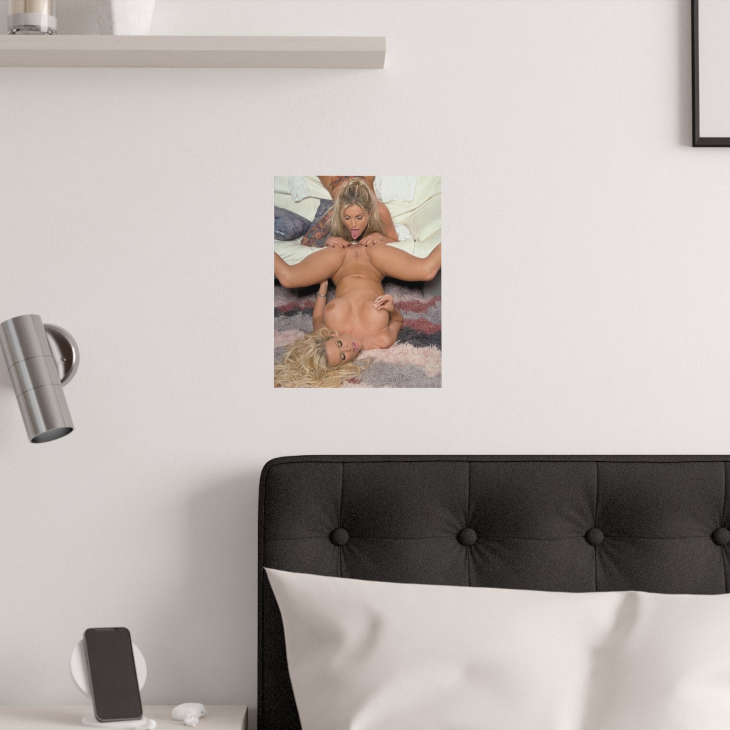 Satin Posters (210gsm) Jenna Jameson and Janine Lindenmulder