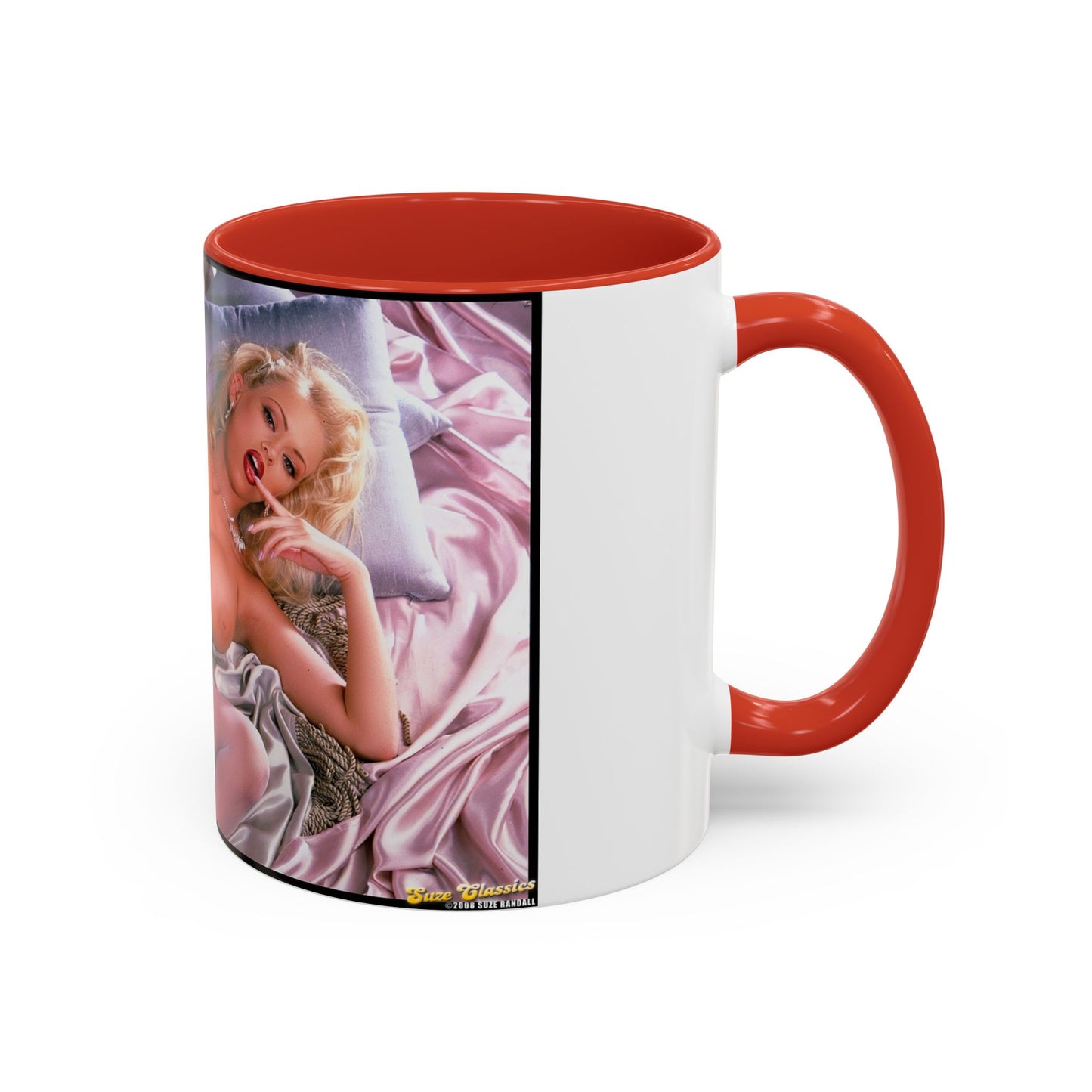 Accent Coffee Mug (11, 15oz) 1990s Porn Star Jenna Jameson Nude Naked