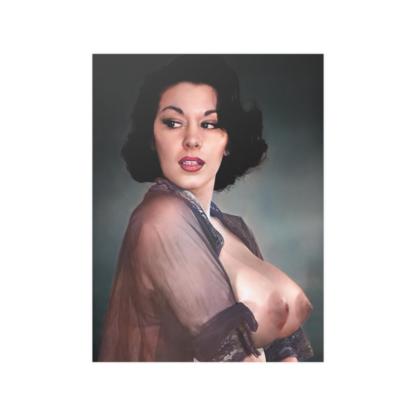 Satin Posters (210gsm) Playmate 1959 Elaine Reynolds nude #3