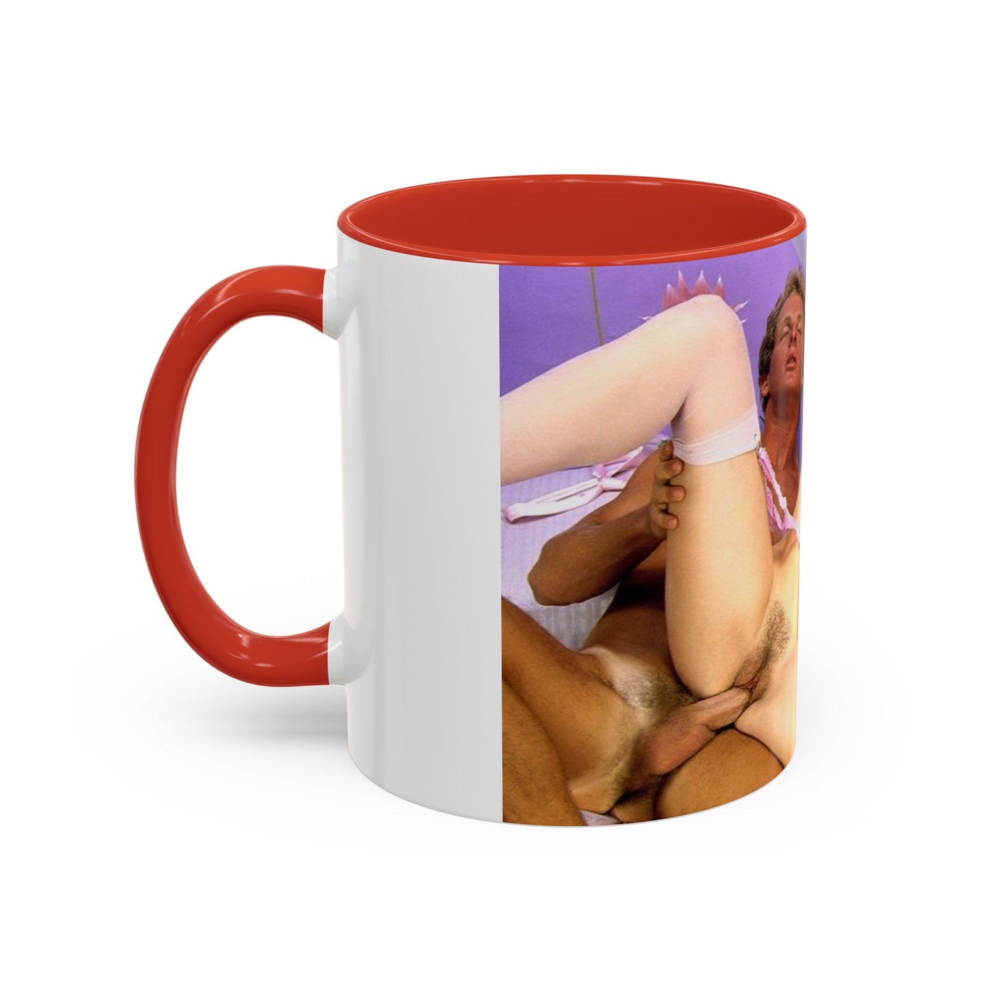 Accent Coffee Mug (11, 15oz) Traci Lords Nude Naked Retro