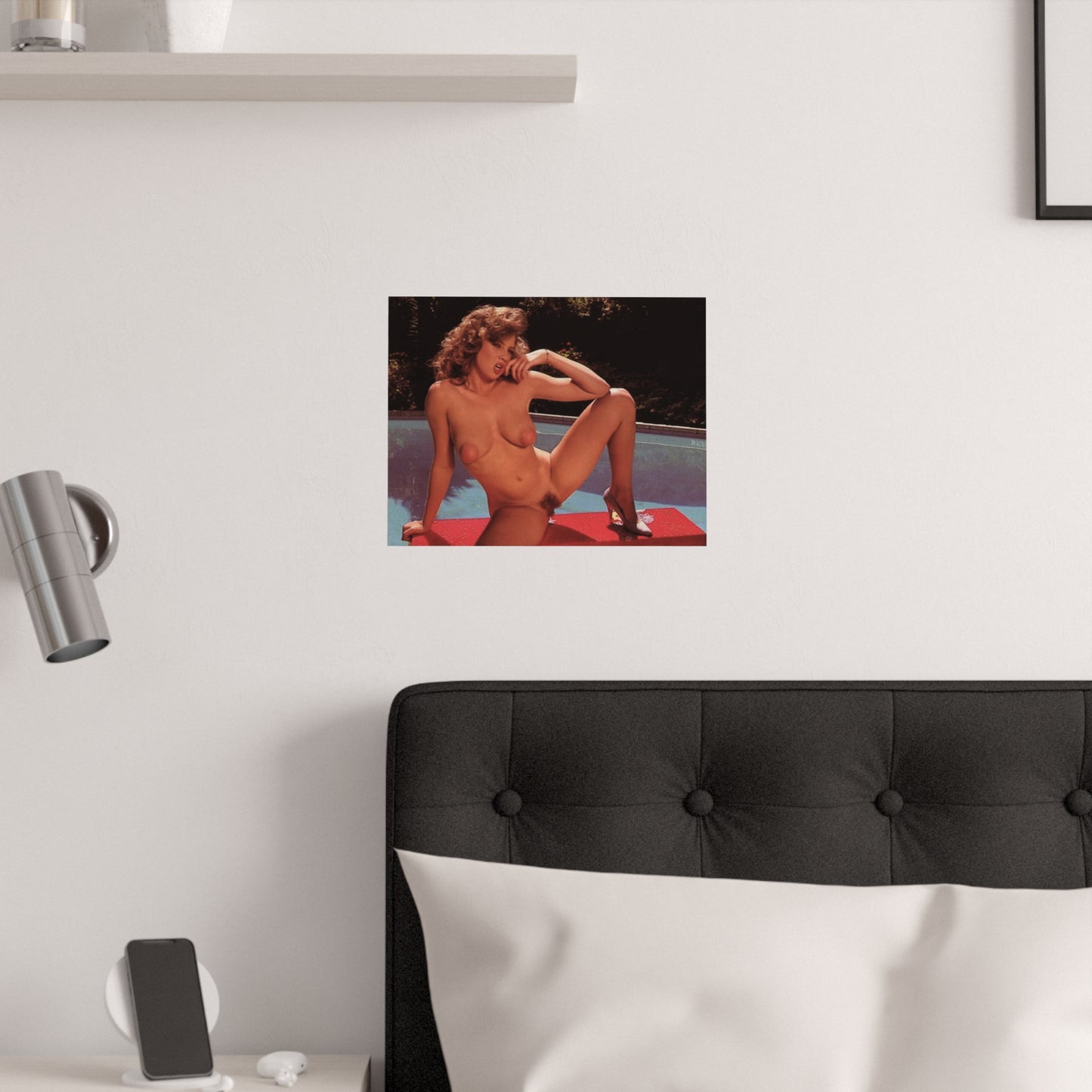 Satin Posters (210gsm) Retro Porn Star 1980s Traci
