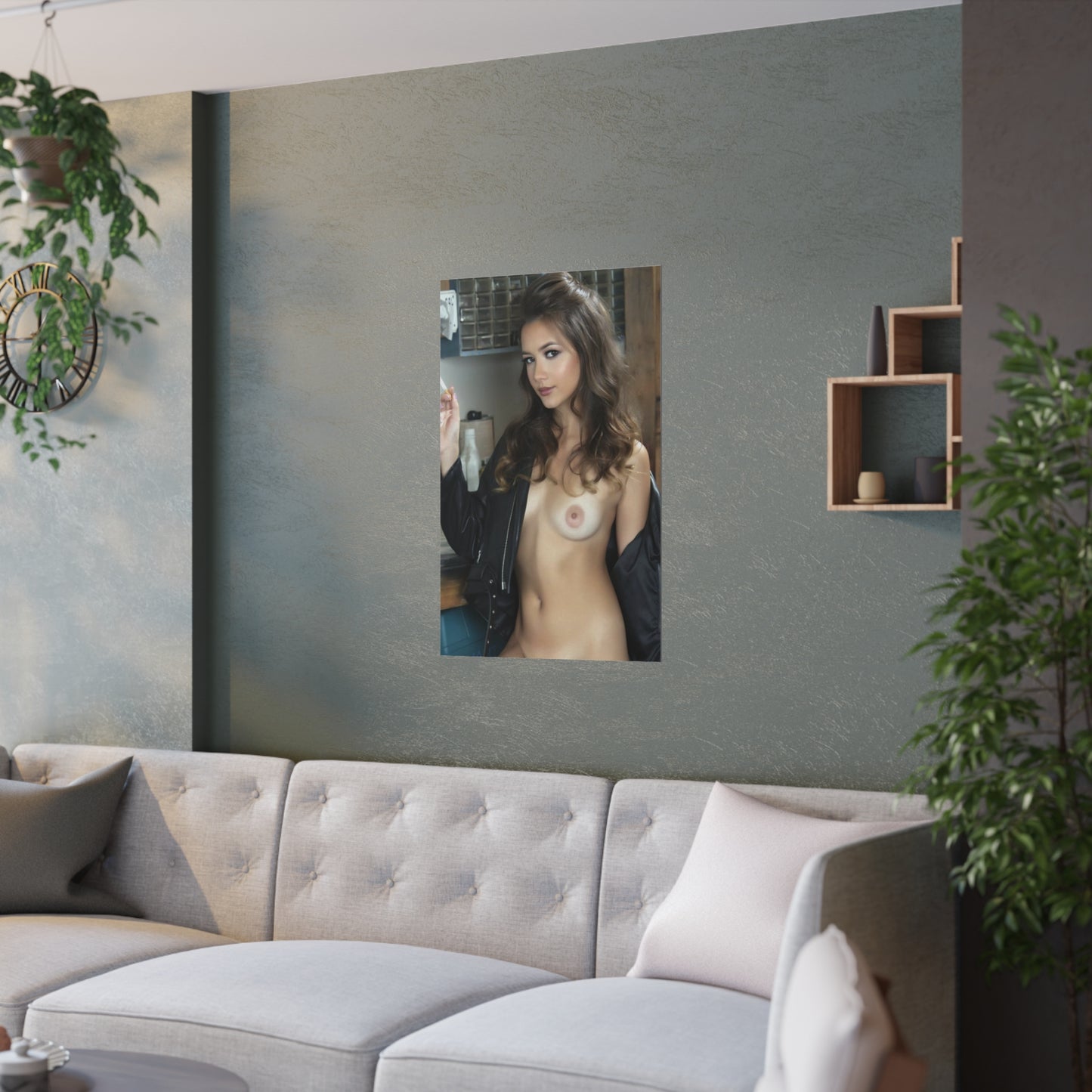 Satin Posters (210gsm) Penthouse Pet January 2018 Alex de la Flor