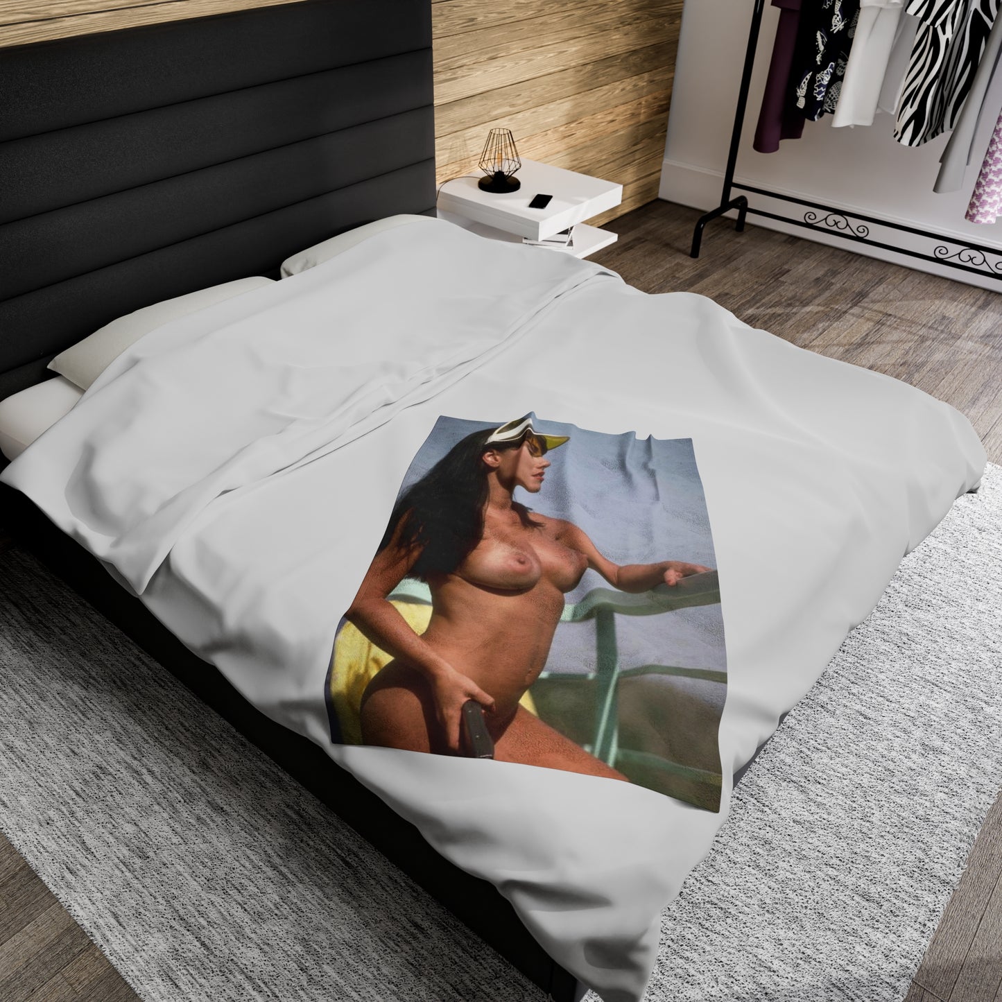 Velveteen Plush Blanket Porn Star Hyapatia Lee Nude