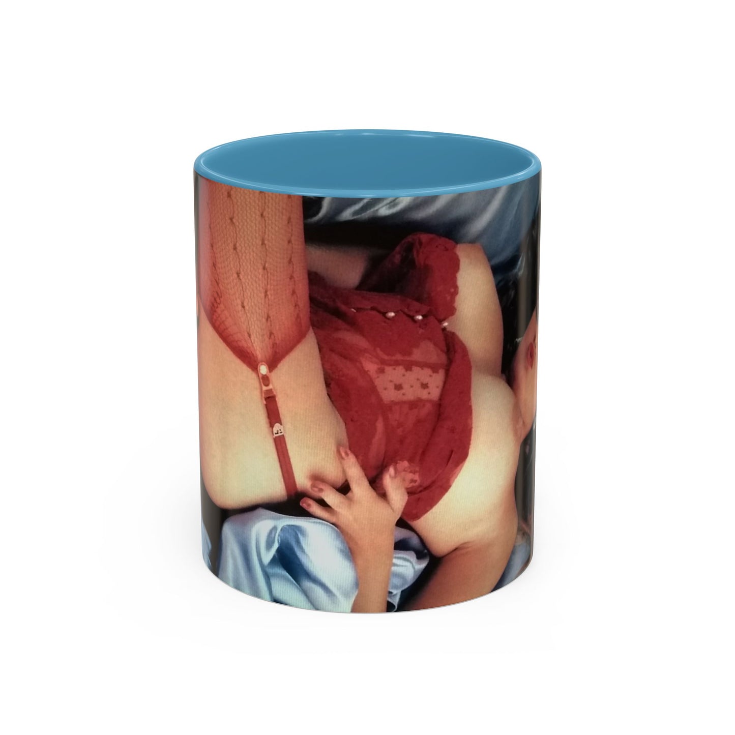 Accent Coffee Mug (11, 15oz) Traci Lords Retro Porn Star Nude Naked