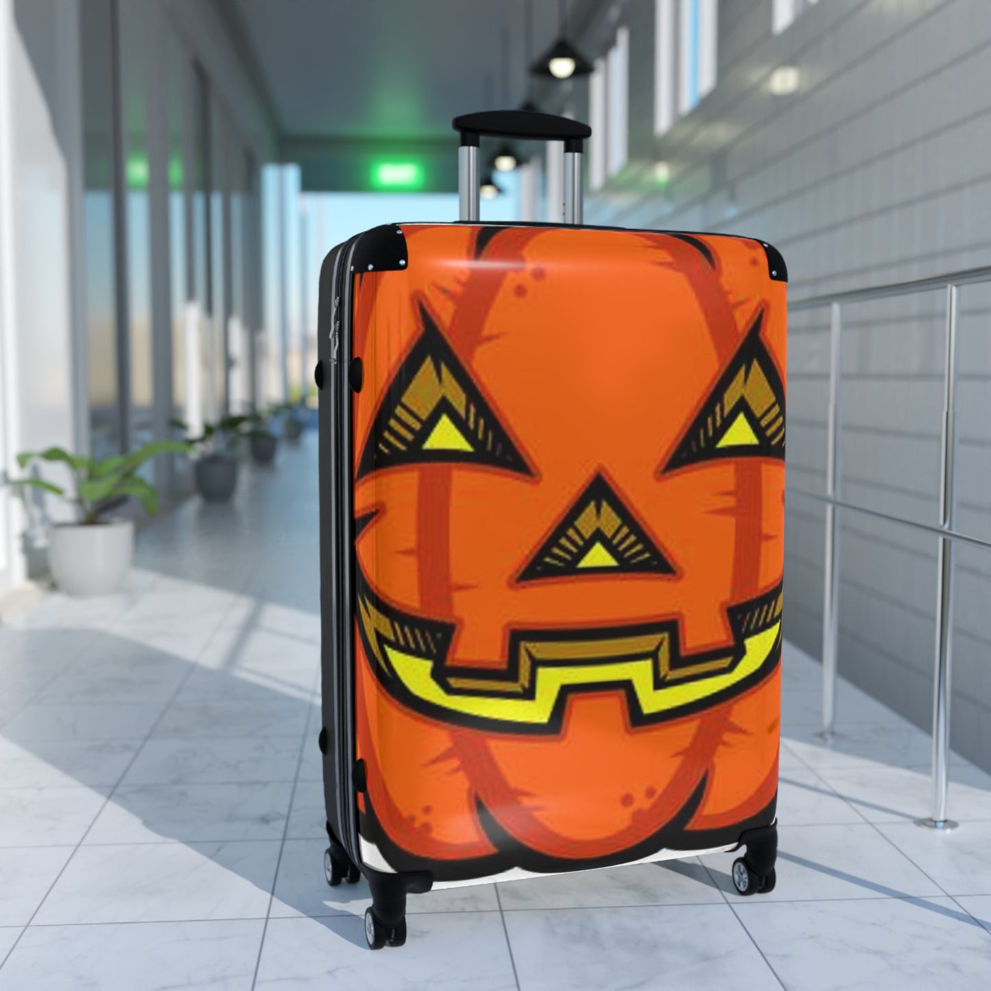 Suitcase Halloween Theme Vacation