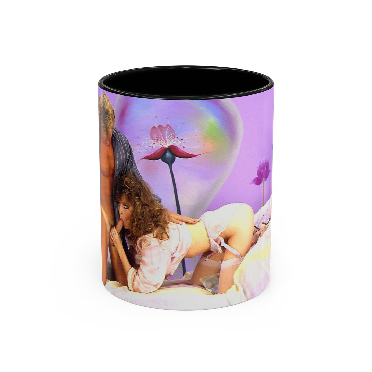 Accent Coffee Mug (11, 15oz) Traci Lords Nude Naked Retro