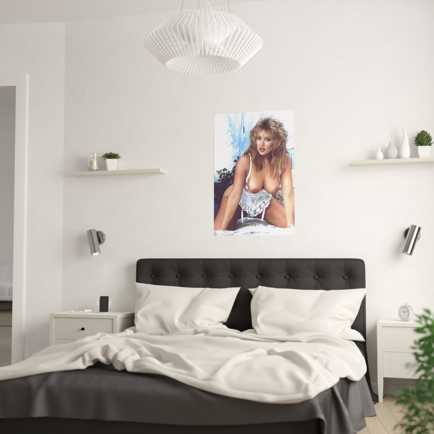 Satin Posters (210gsm) Retro Pornstar Taija Rae Nude