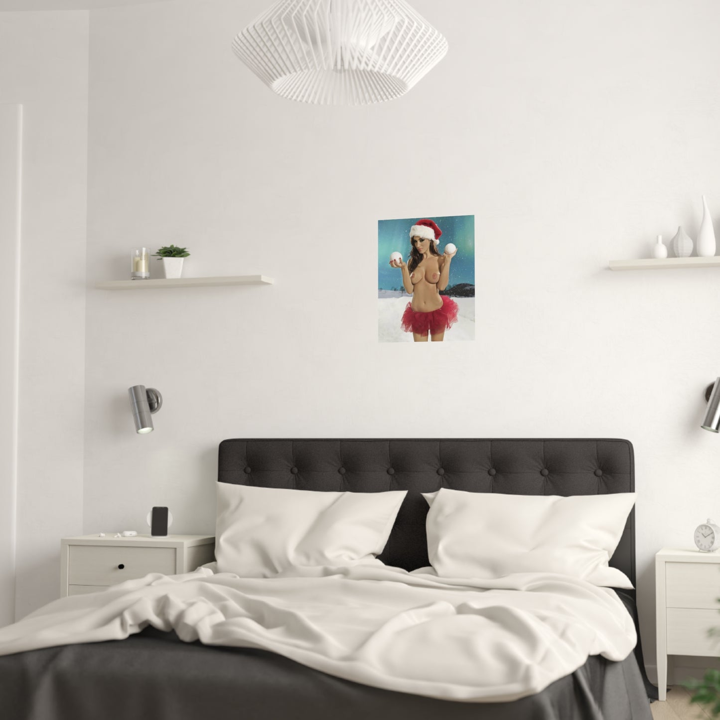 Satin Posters (210gsm) Christmas Pornstars Nude