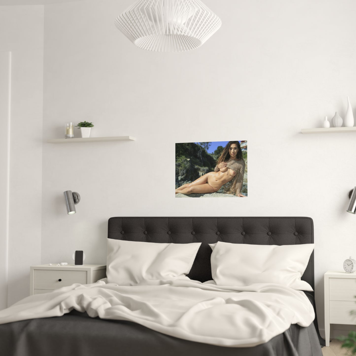 Satin Posters (210gsm) Eva Lovia Nude