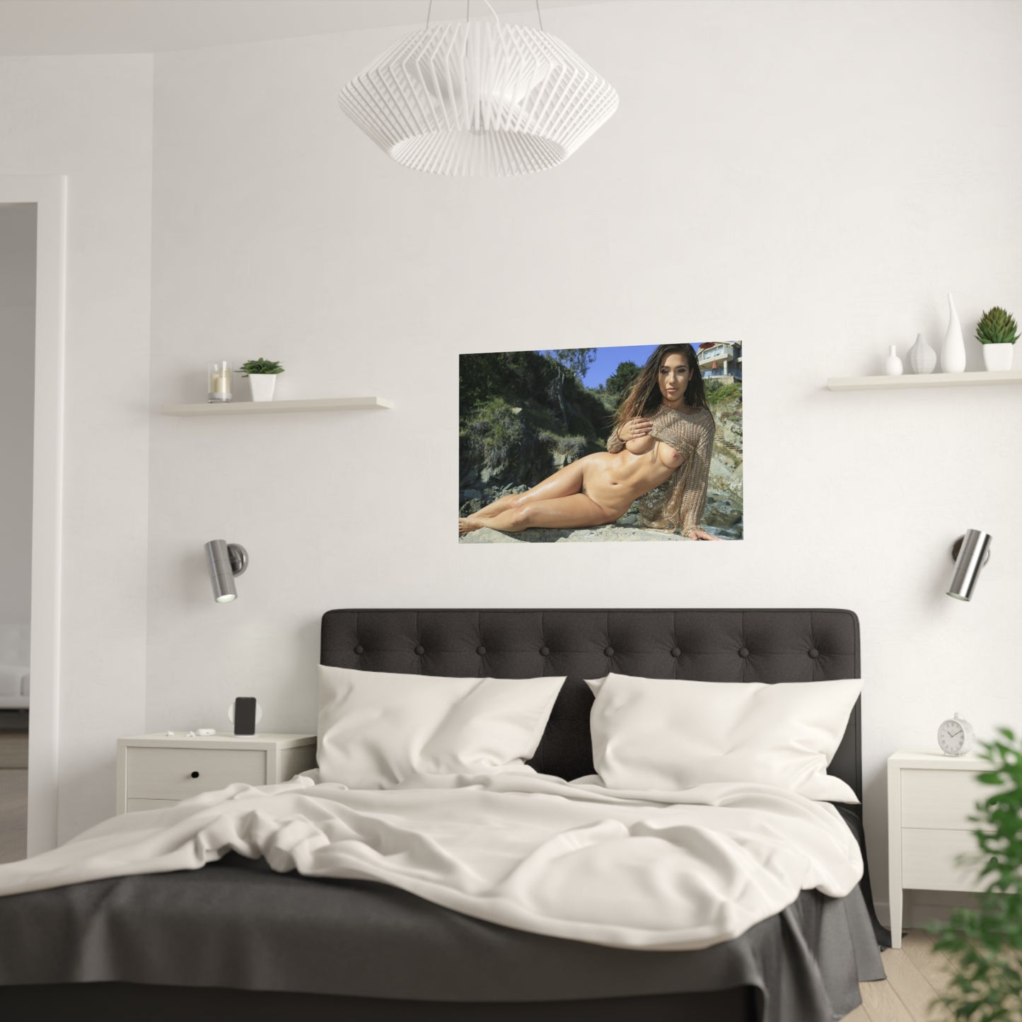 Satin Posters (210gsm) Eva Lovia Nude