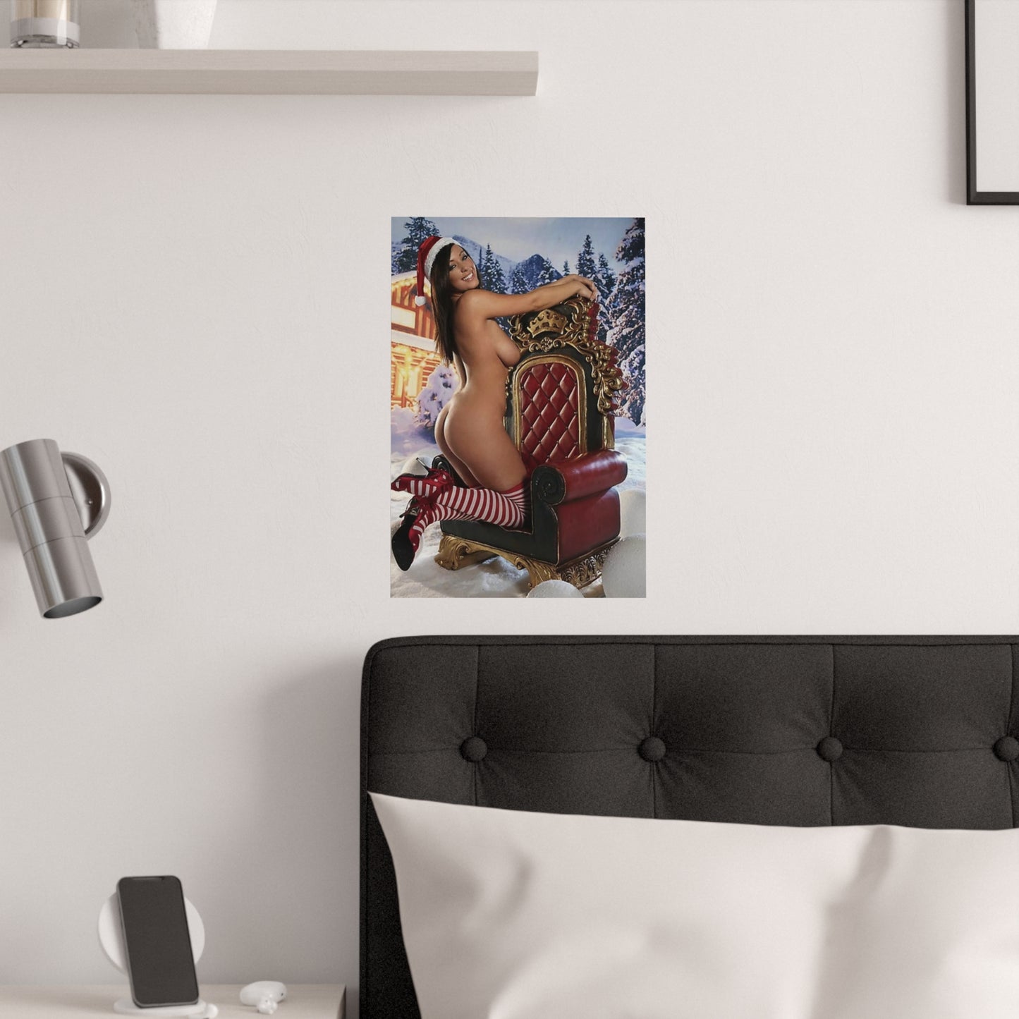 Satin Posters (210gsm) Christmas Pornstars Nude