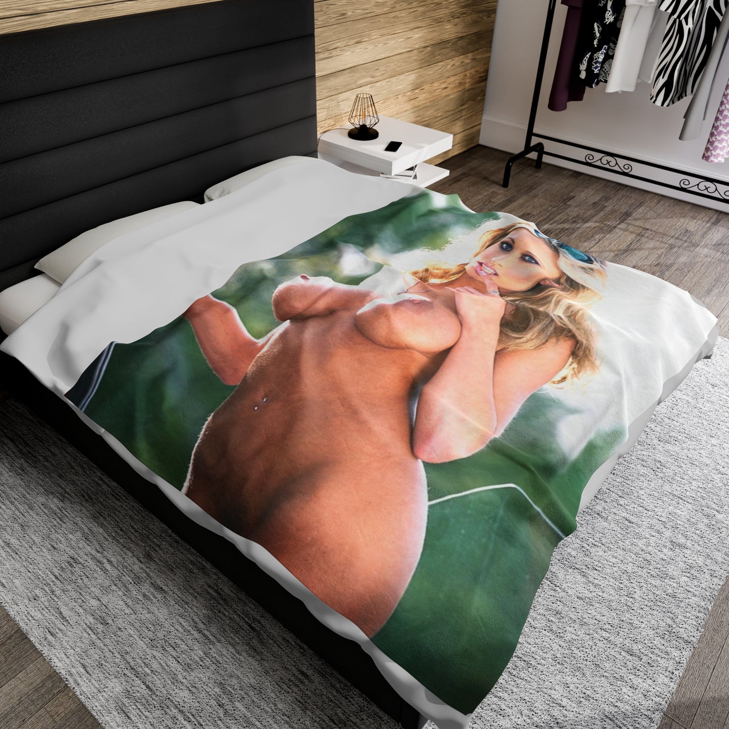 Velveteen Plush Blanket Pornstar Briana Banks Nude