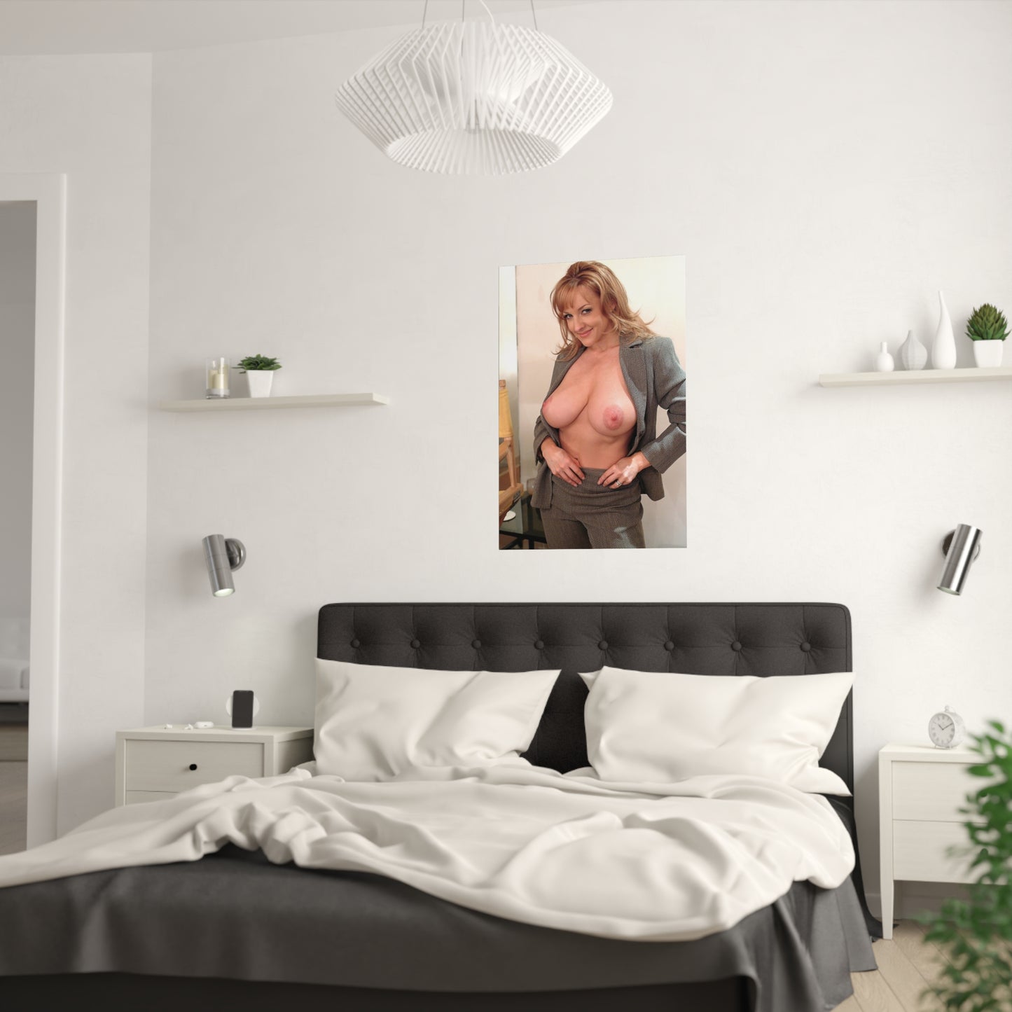 Satin Posters (210gsm) Retro Porn Star Danny Ashe Nude