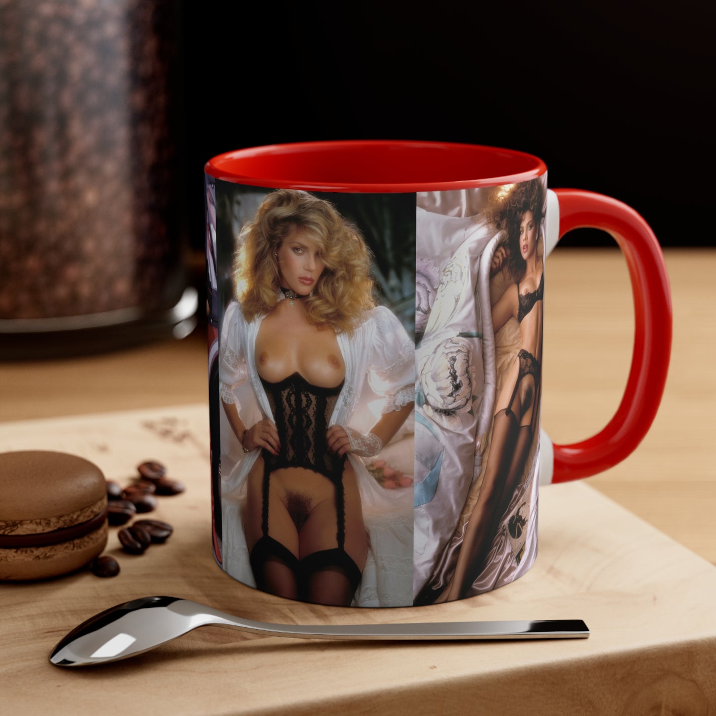 Accent Coffee Mug, 11oz Playboy Playmates 1986 January - April