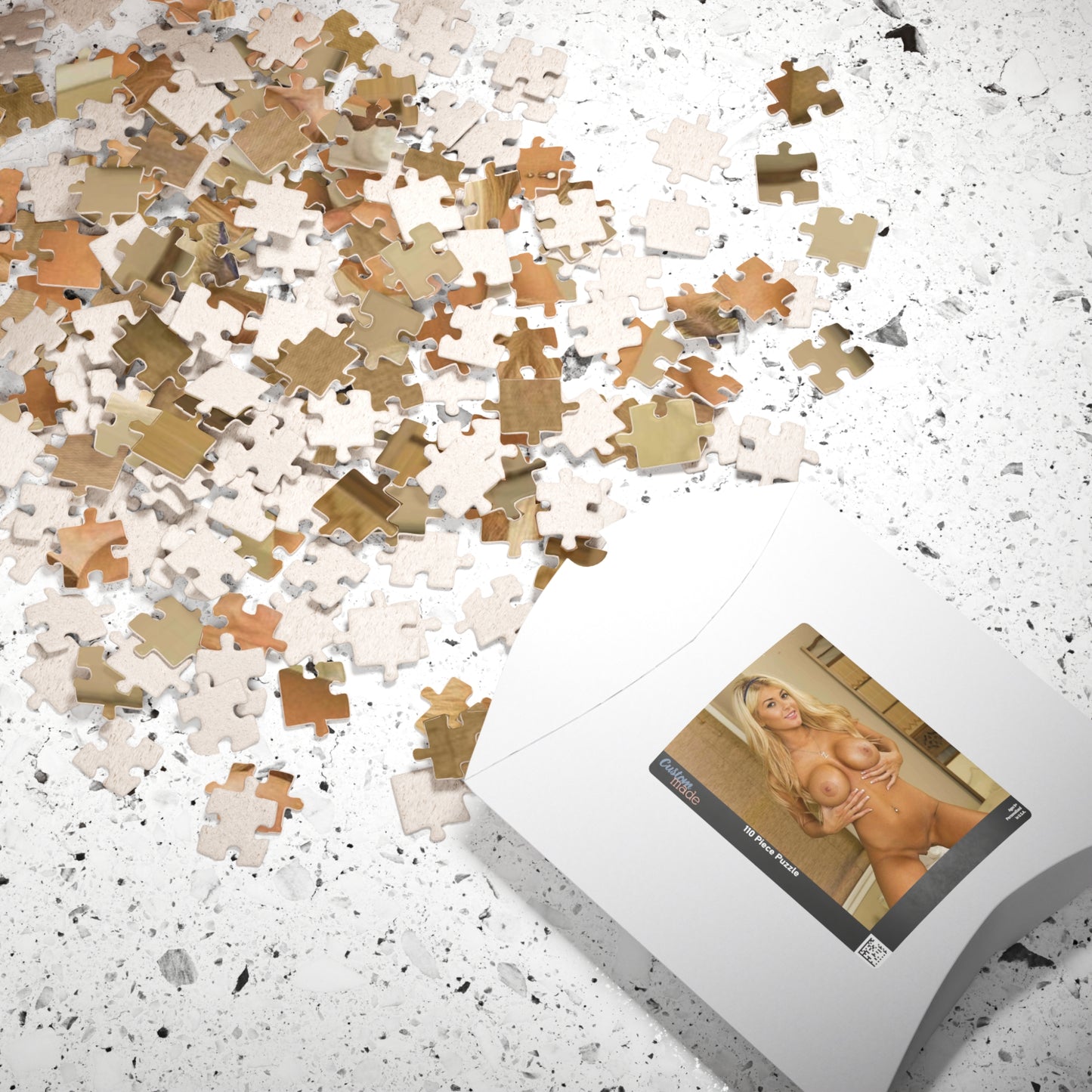 Puzzle (110, 252, 500, 1014-piece) Pornstar Kayla Kayden Nude