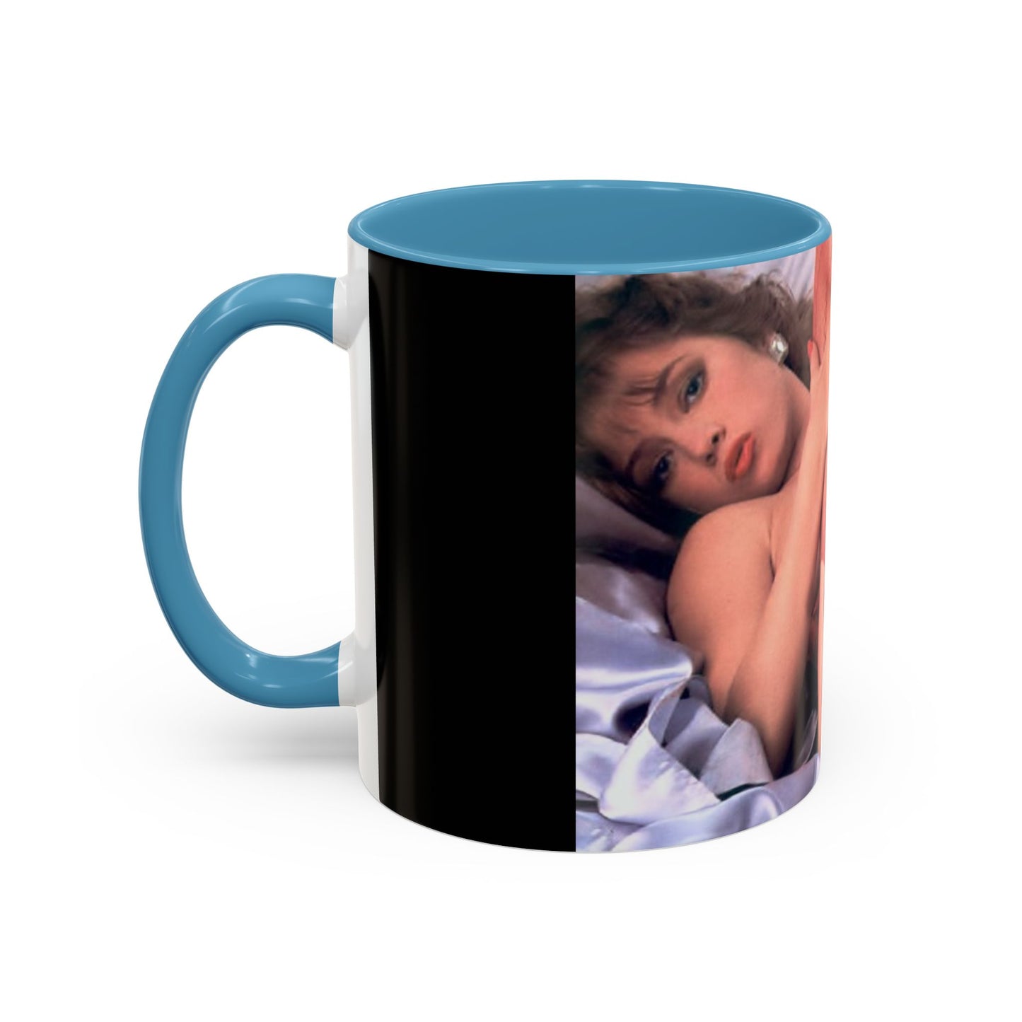 Accent Coffee Mug (11, 15oz) Traci Lords Naked Nude Retro