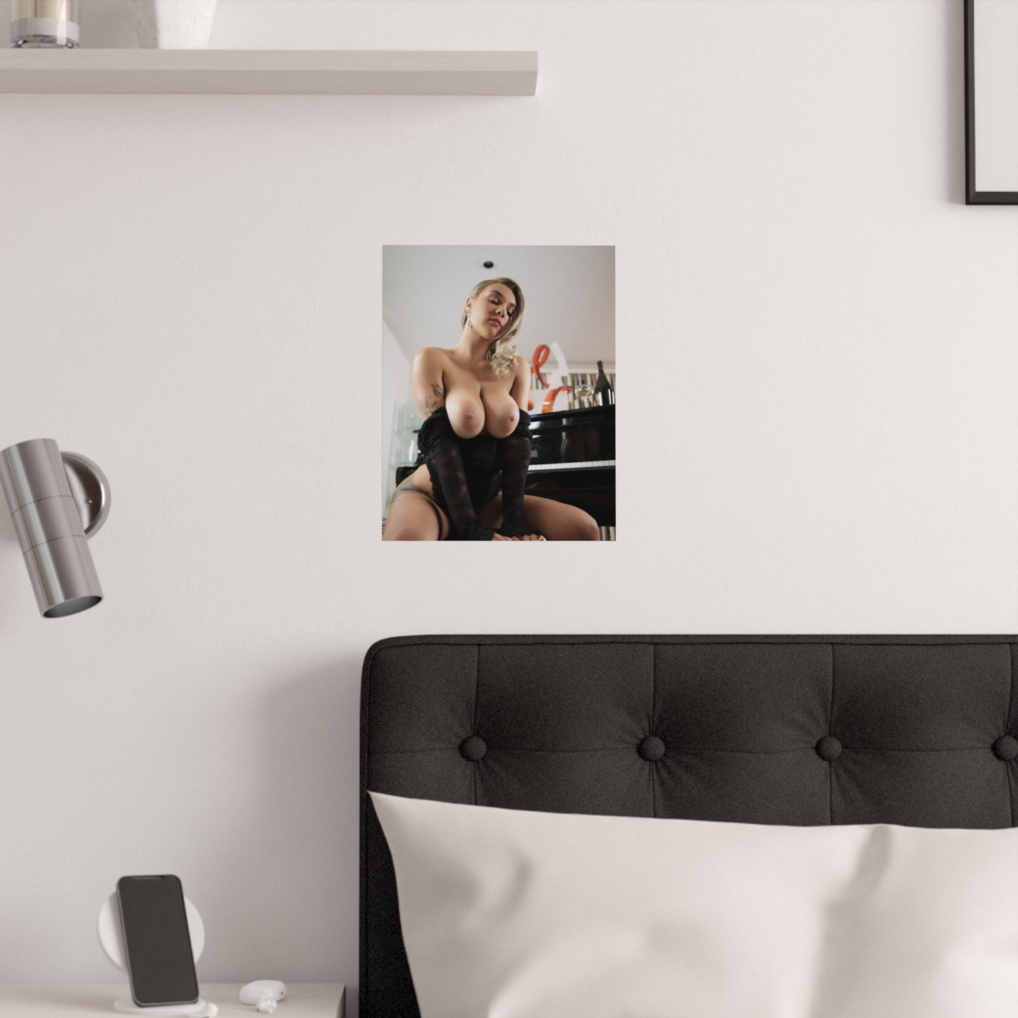 Satin Posters (210gsm) Pet Gabbie Carter Nude