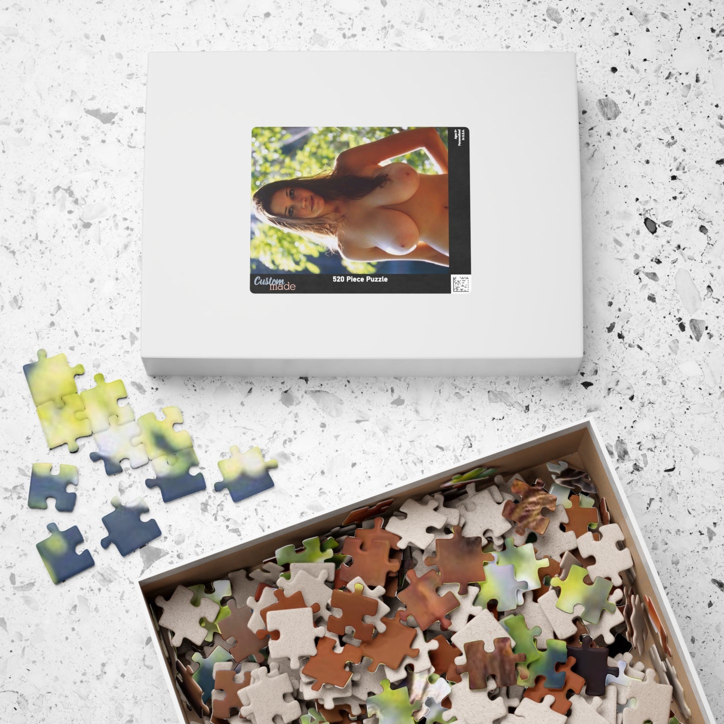 Puzzle (110, 252, 500, 1014-piece) Natural and Nude 3