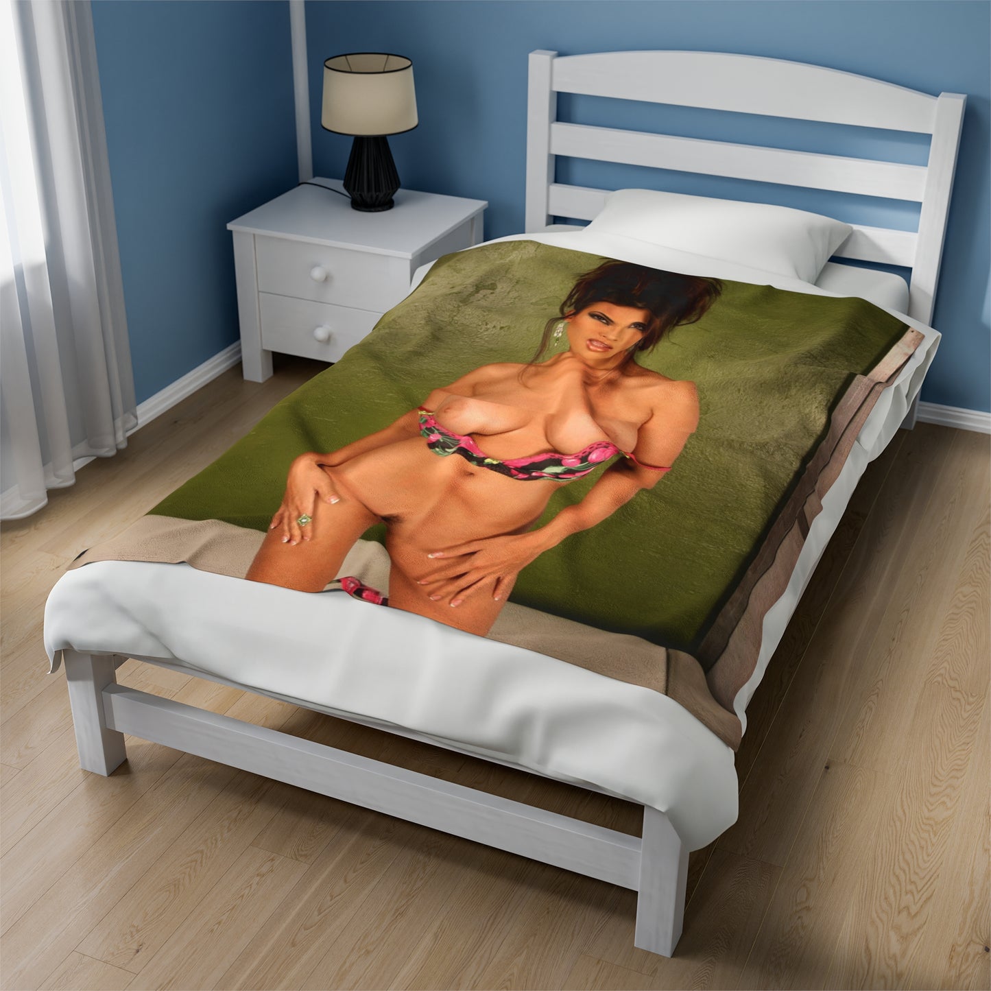 Velveteen Plush Blanket Porn Star Tera Patrick Nude