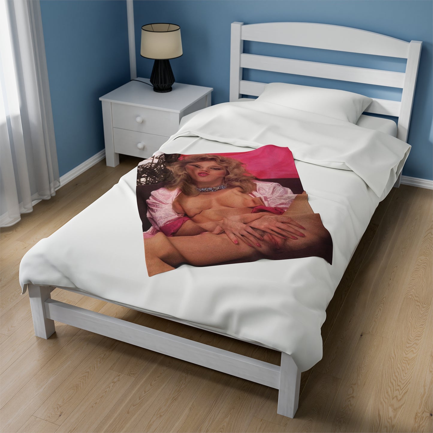 Velveteen Plush Blanket Traci Lords Nude