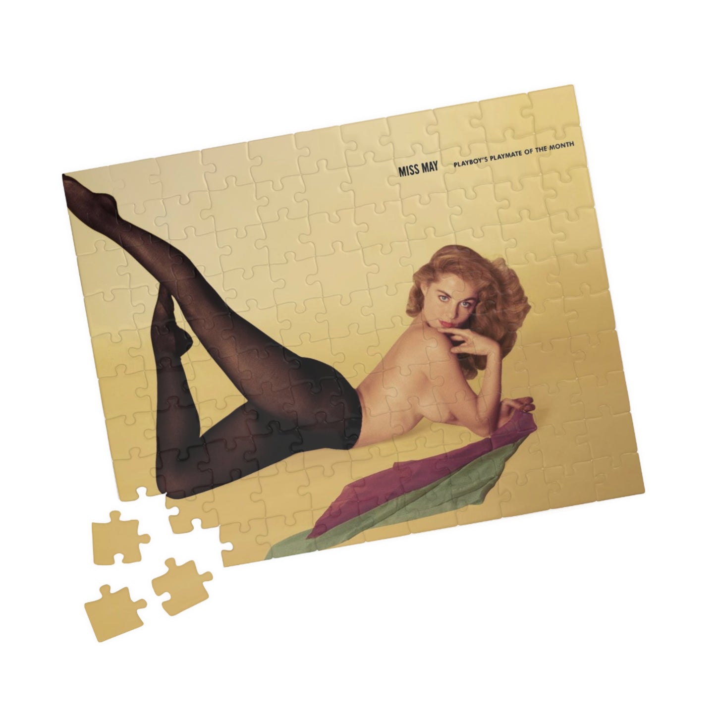 Puzzle (110, 252, 500, 1014-piece) Playboy Playmate May 1955 Diane Webber