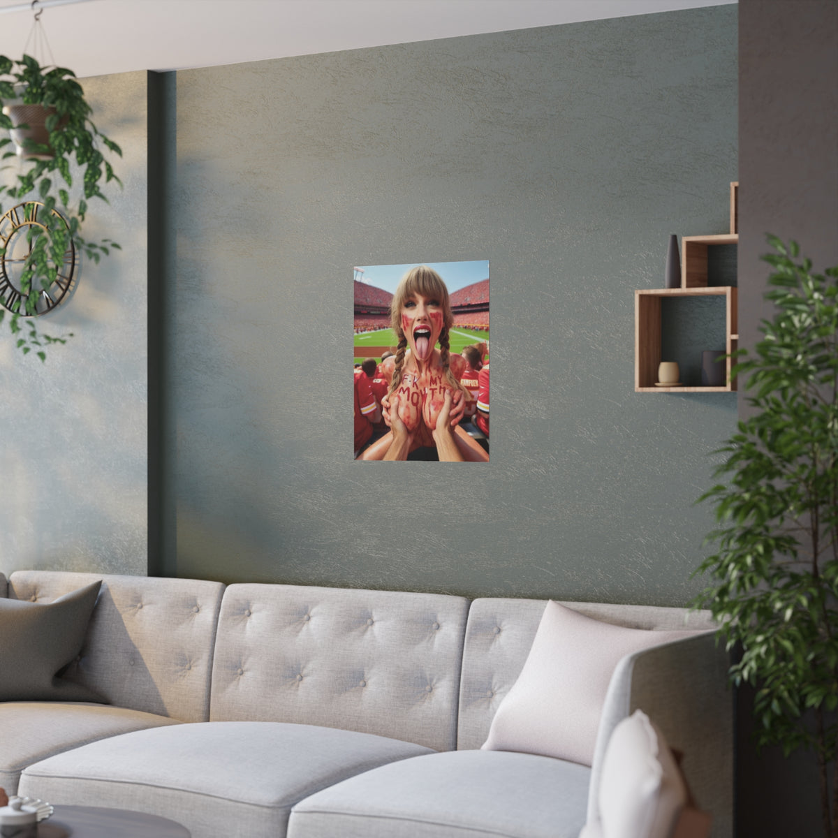 Satin Posters (210gsm) Taylor Swift AI Nudes