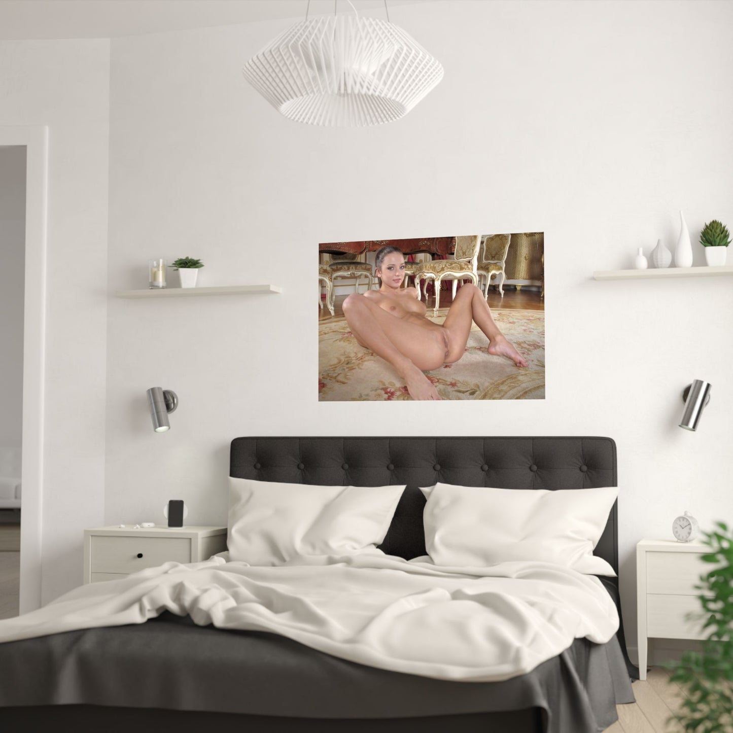Satin Posters (210gsm) Foxy Di Nude