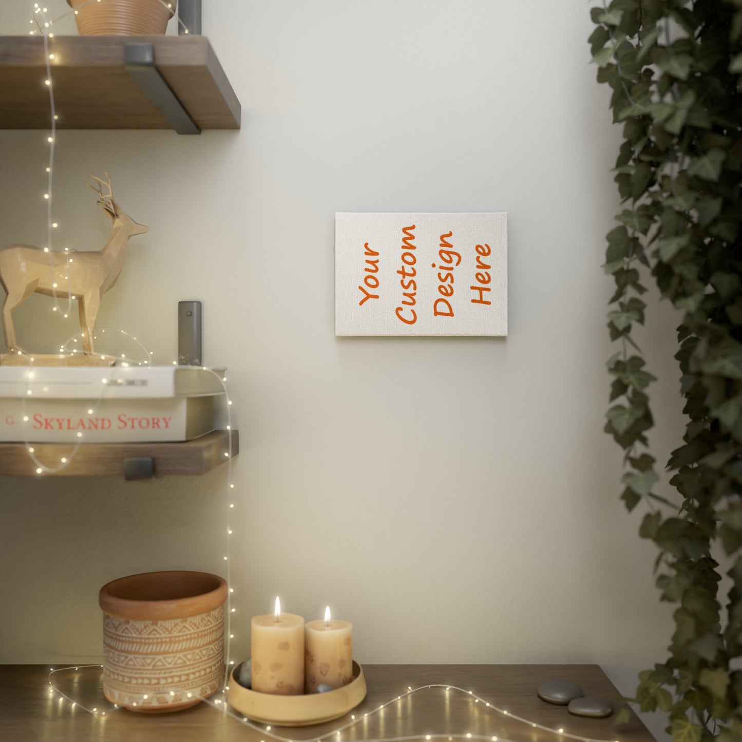 Canvas Photo Tile Custom Purchase & Message Artwork! No Limits!