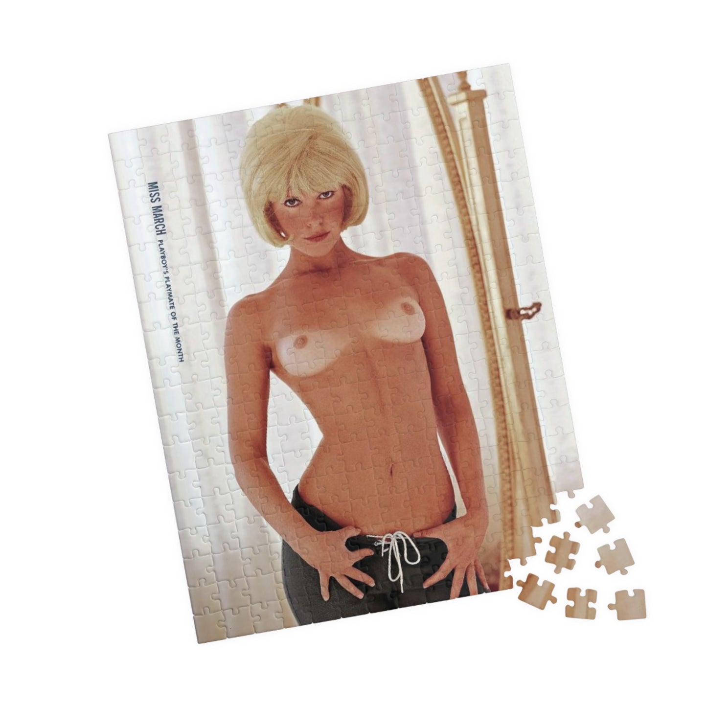 Puzzle (110, 252, 500, 1014-piece) Playboy Playmate March 1966 Priscilla Wright