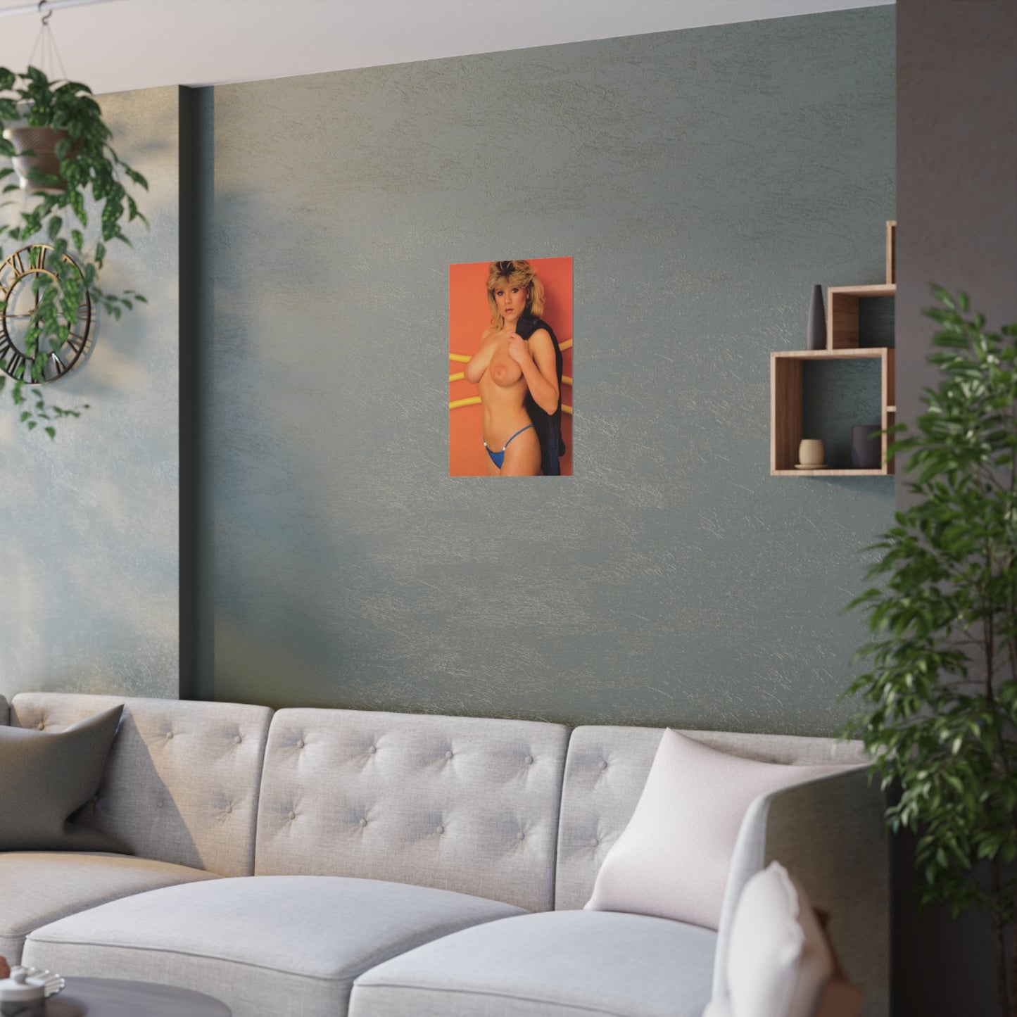 Satin Posters (210gsm) Samantha Fox Nude