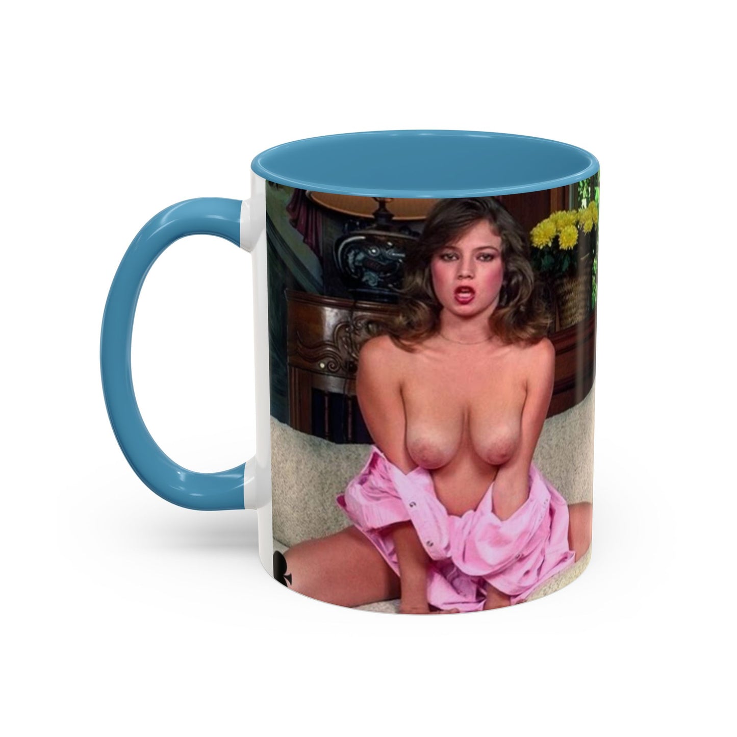 Accent Coffee Mug (11, 15oz) Traci Lords Nude Porn Retro