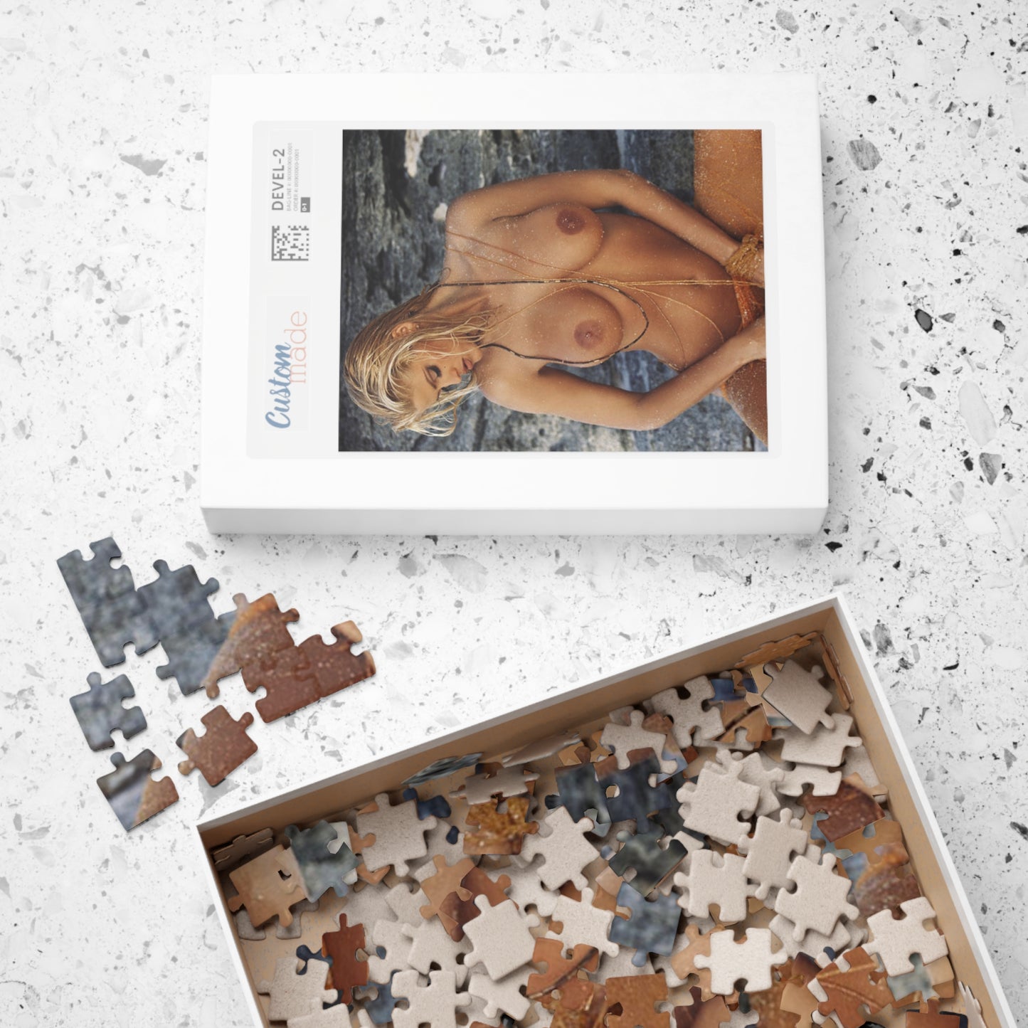 Puzzle (110, 252, 500, 1014-piece) Playboy Anna Nicole Smith Nude #5