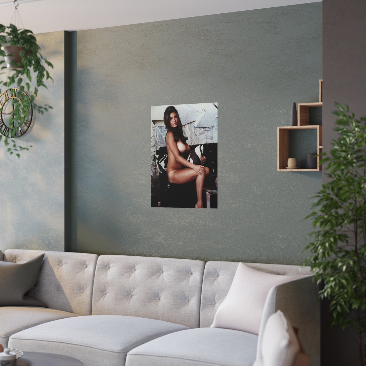 Satin Posters (210gsm) Playboy Playmate Cynthia Myers Nude