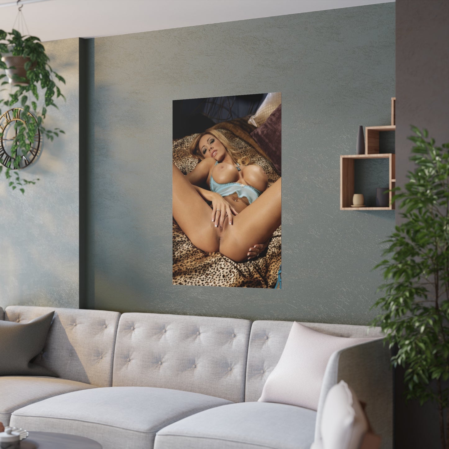Satin Posters (210gsm) Penthouse Pet May 2009 Lexxi Tyler