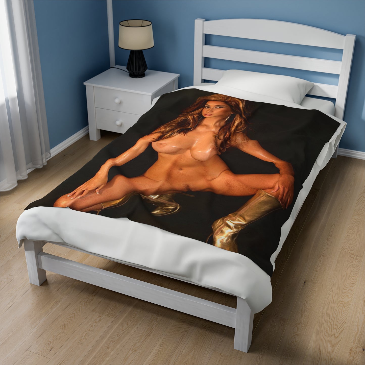 Velveteen Plush Blanket Porn Star Tera Patrick Nude