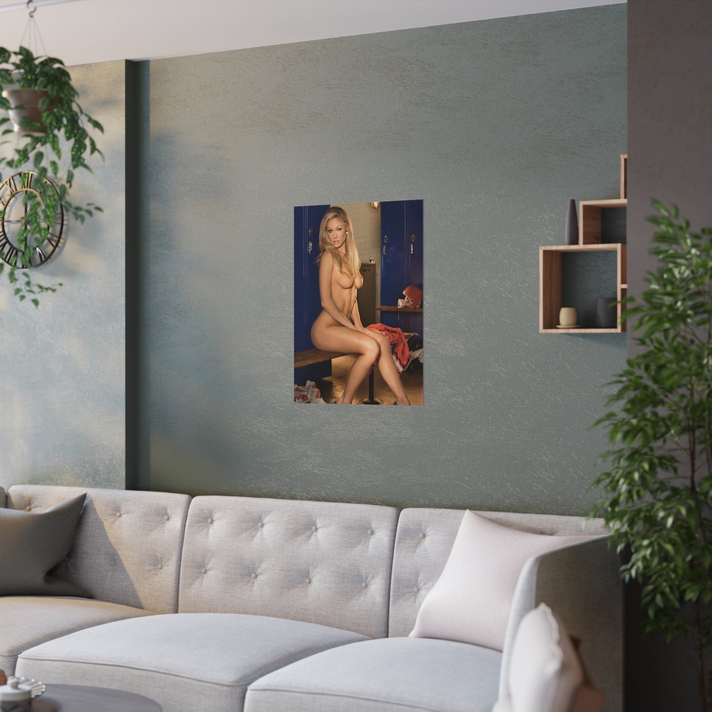 Satin Posters (210gsm) Playmate 2008 Kelly Carrington Nude 2