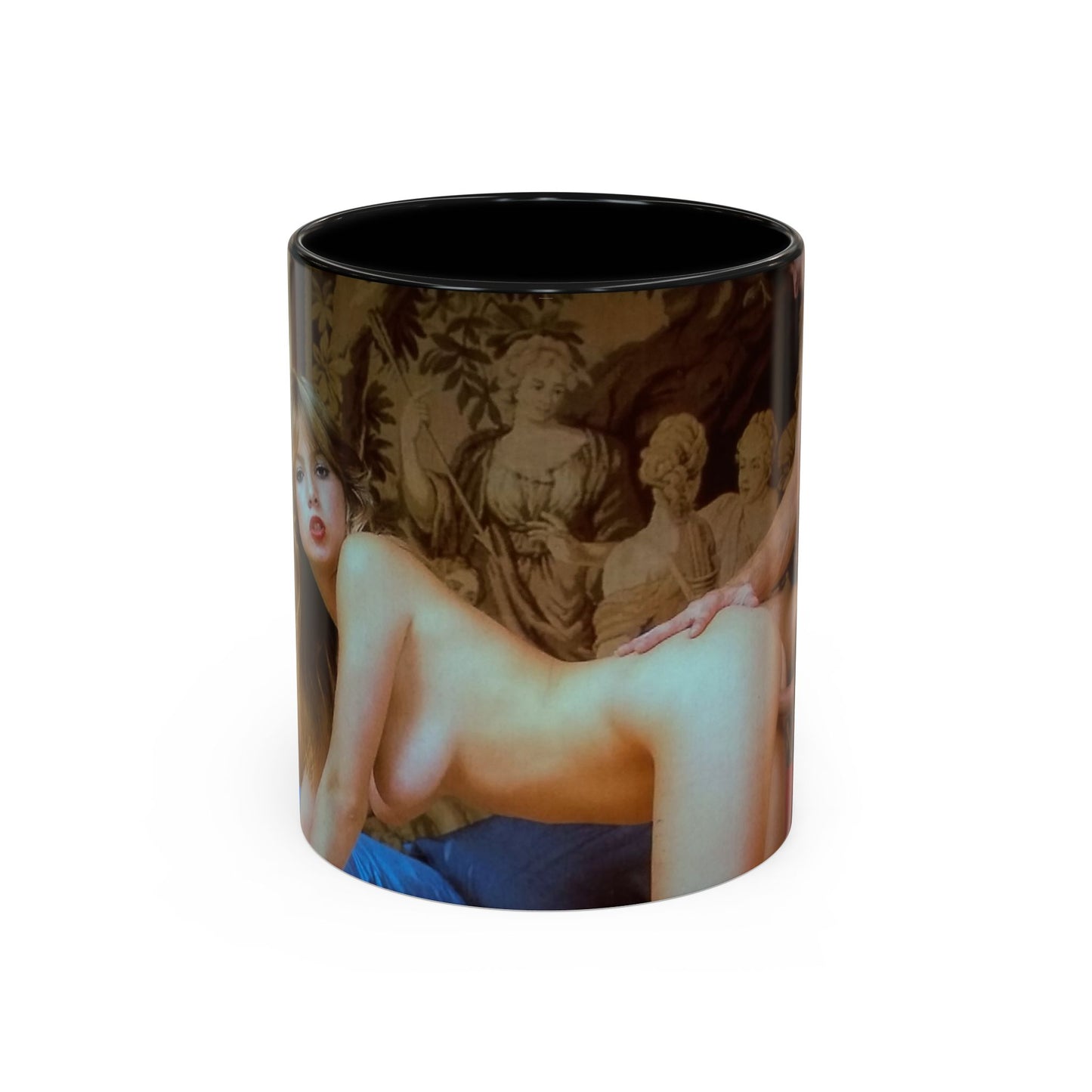 Accent Coffee Mug (11, 15oz) Traci Lords Retro Porn Star Nude Naked