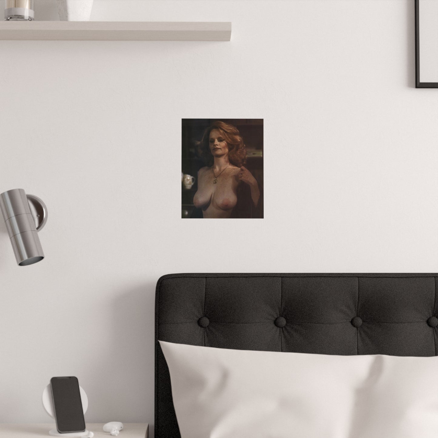 Satin Posters (210gsm) Retro Pornstar Lisa De Leeuw Nude