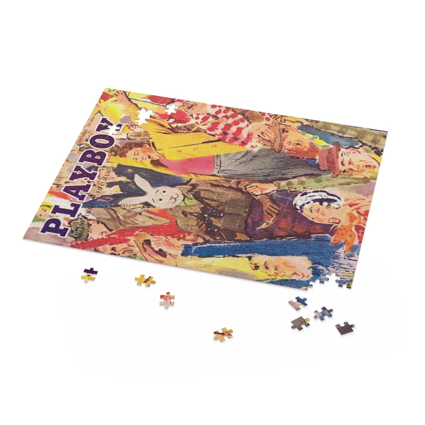Puzzle (120, 252, 500-Piece) Playboy Cover October 1955