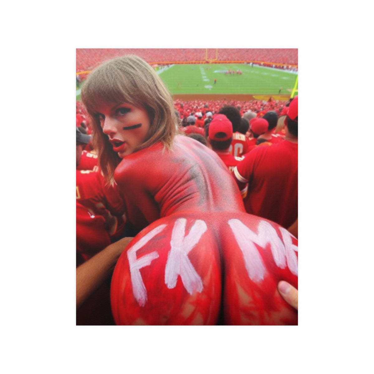 Satin Posters (210gsm) Taylor Swift AI Nudes