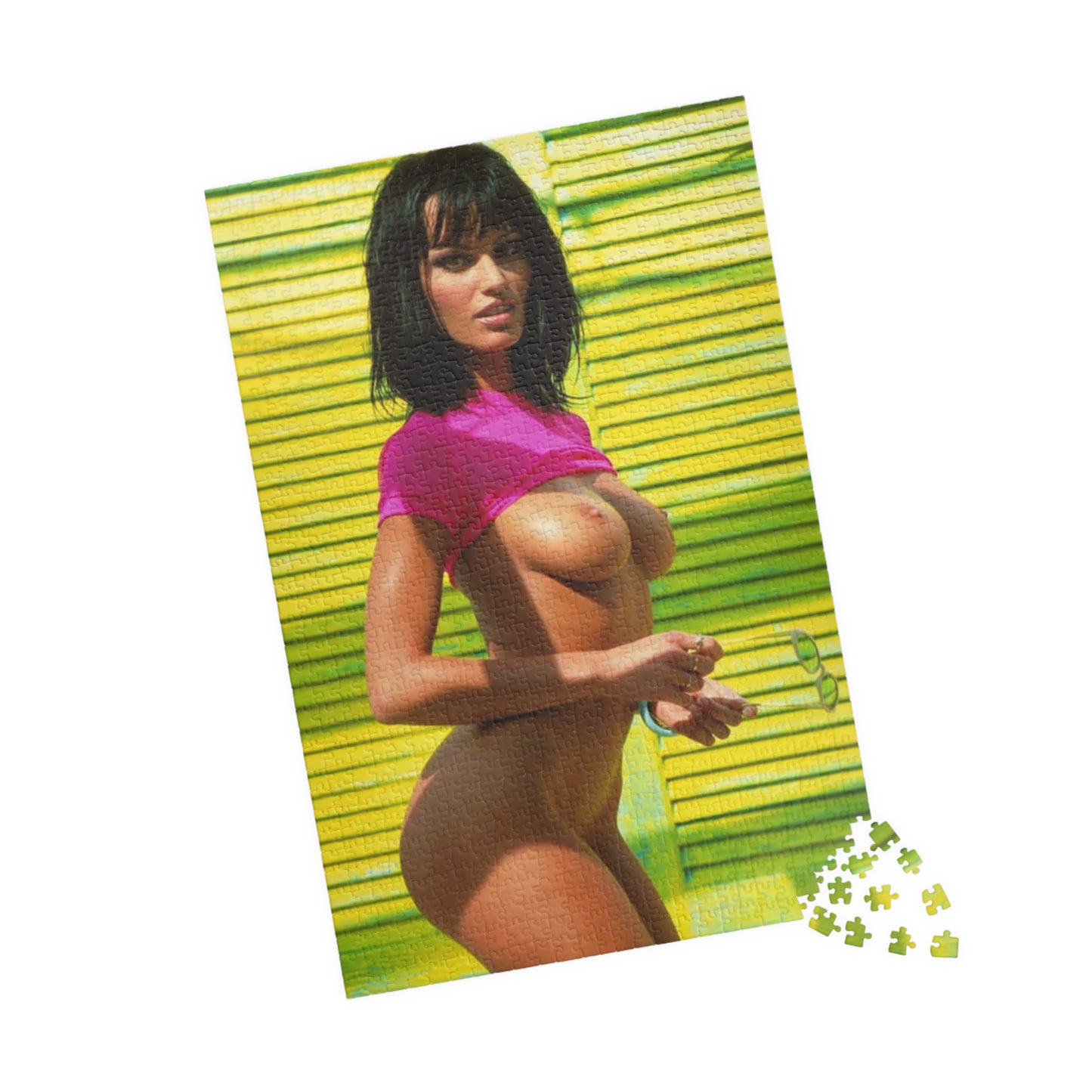 Puzzle (110, 252, 520, 1014-piece) Retro Porn Star Anita Blond