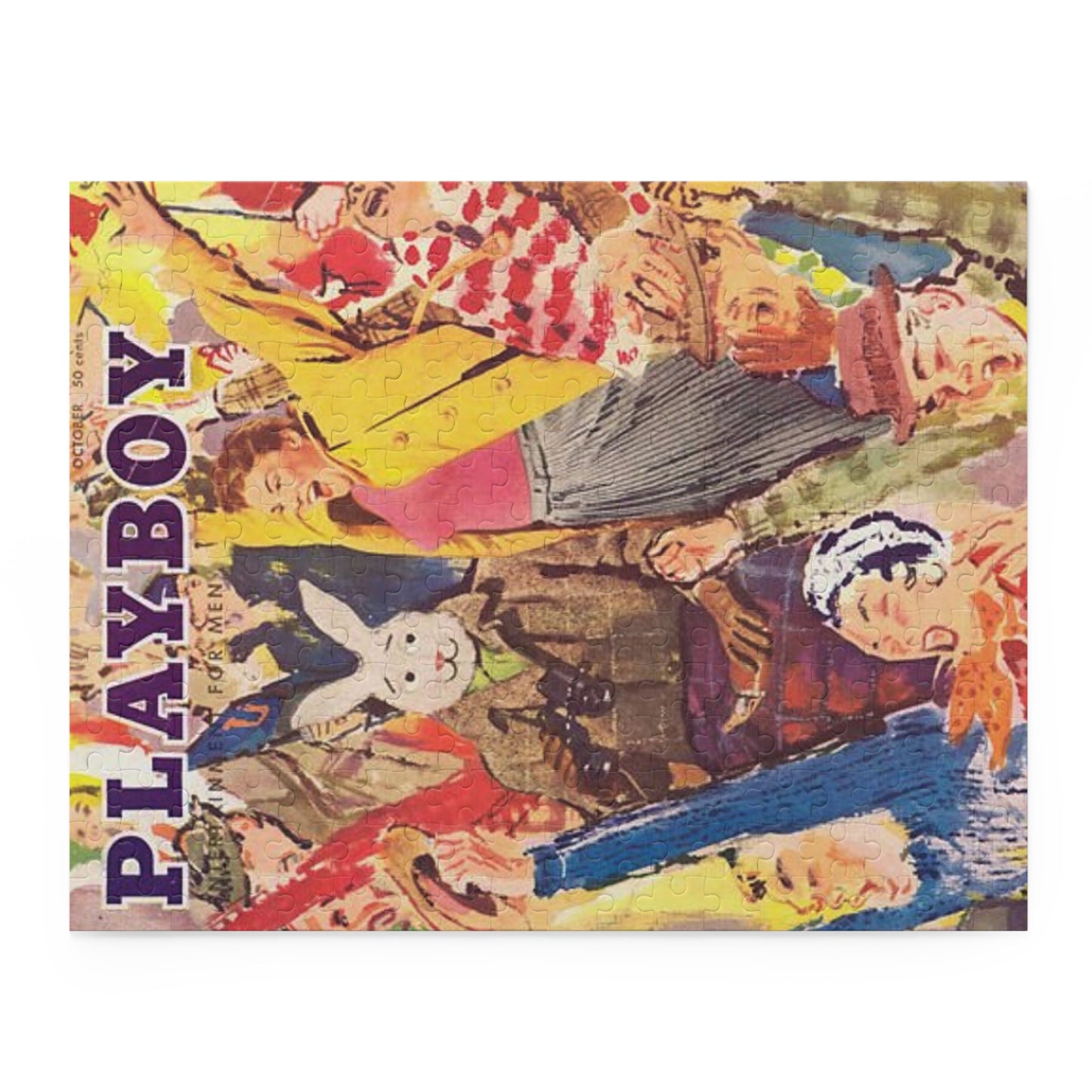 Puzzle (120, 252, 500-Piece) Playboy Cover October 1955
