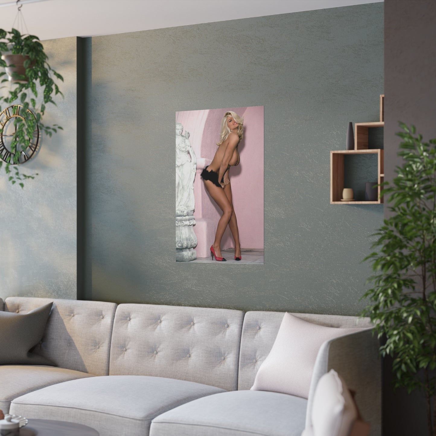 Satin Posters (210gsm) Anna Nicole Smith Nude