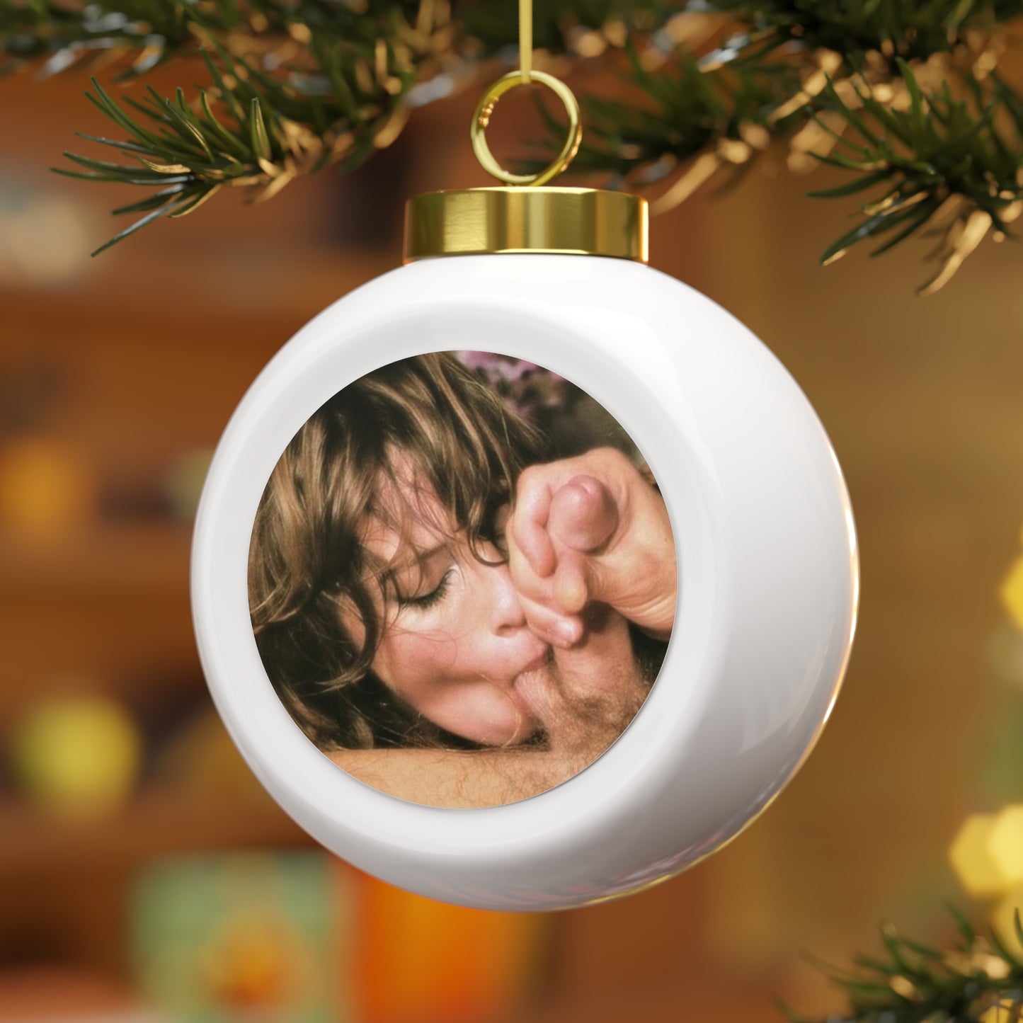 Christmas Ball Ornament Traci Lords Nude