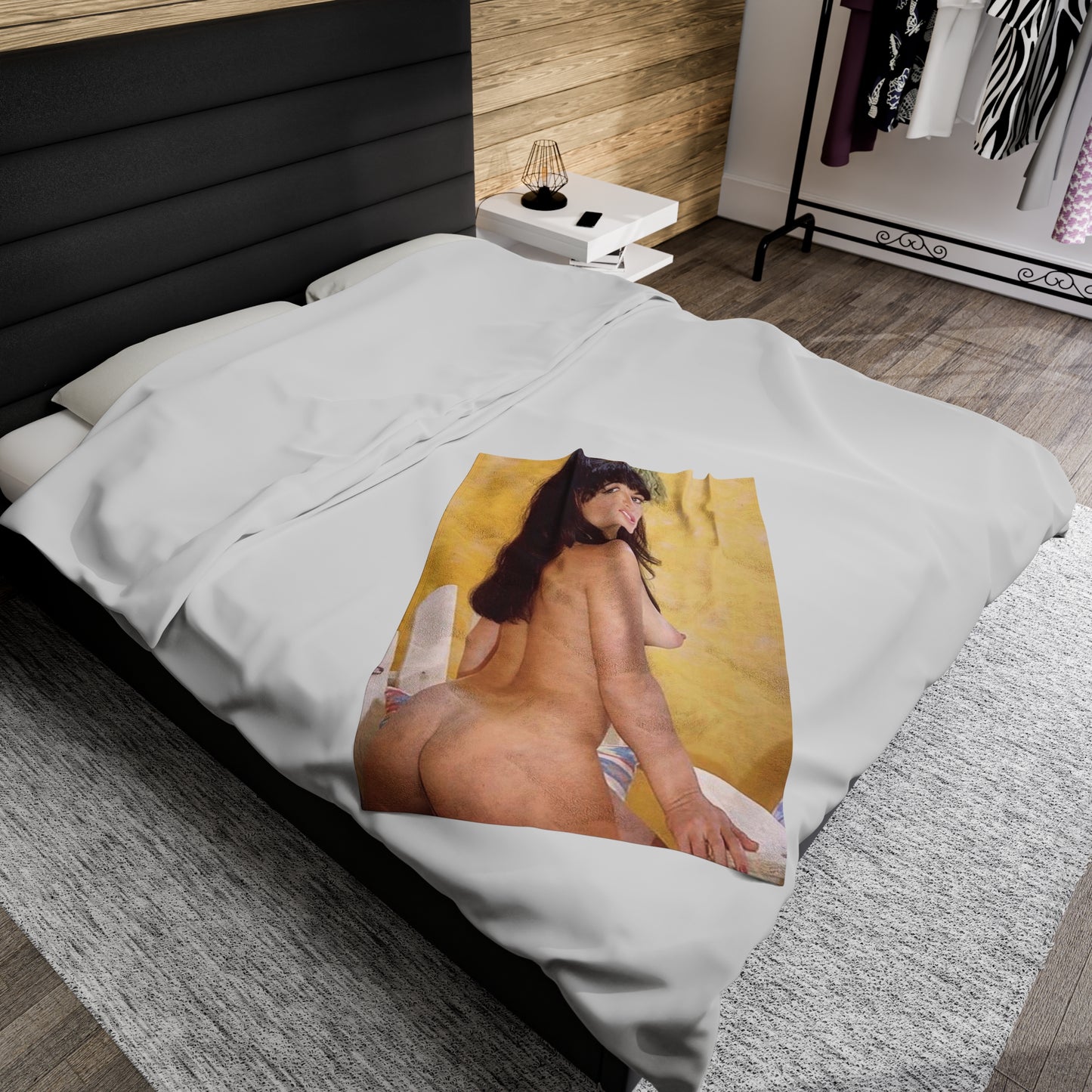 Velveteen Plush Blanket Porn Star Hyapatia Lee Nude